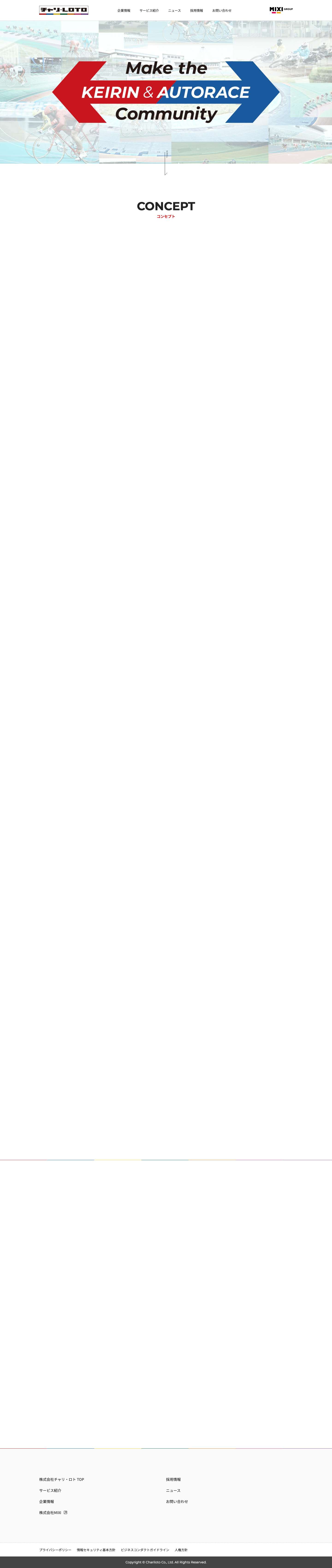 株式会社チャリ・ロト - Full Screenshot