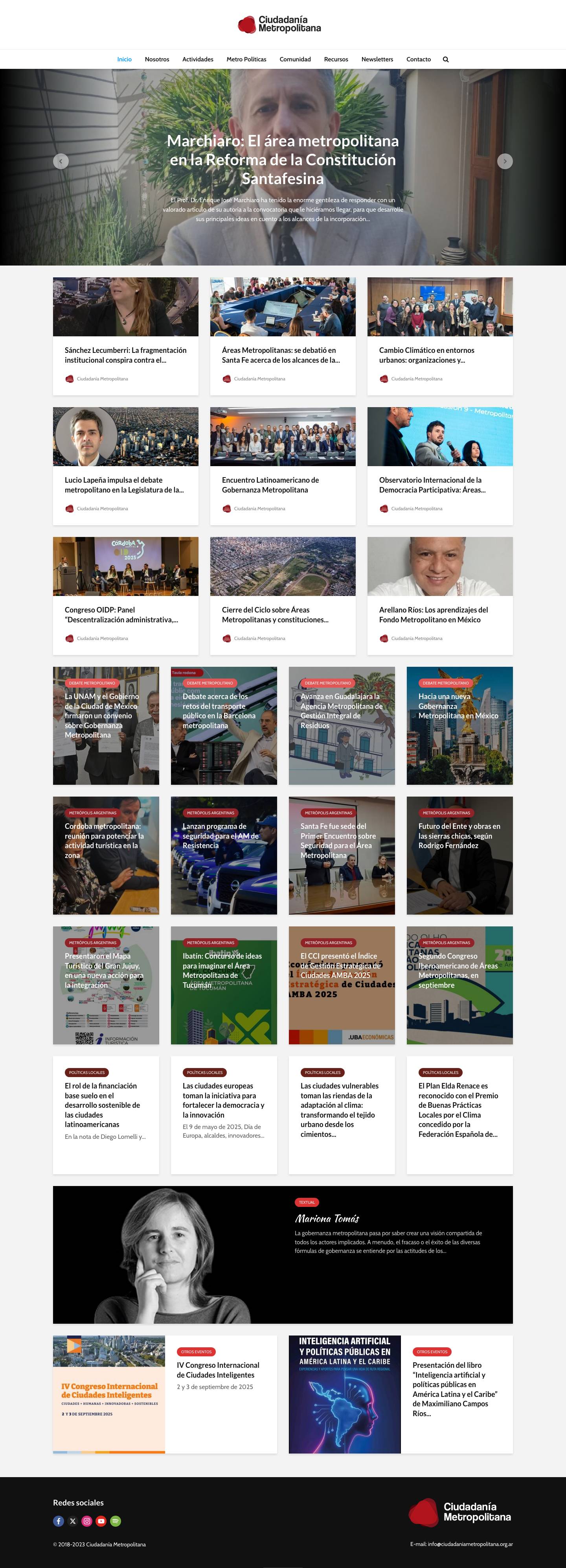 Ciudadanía Metropolitana - Full Screenshot