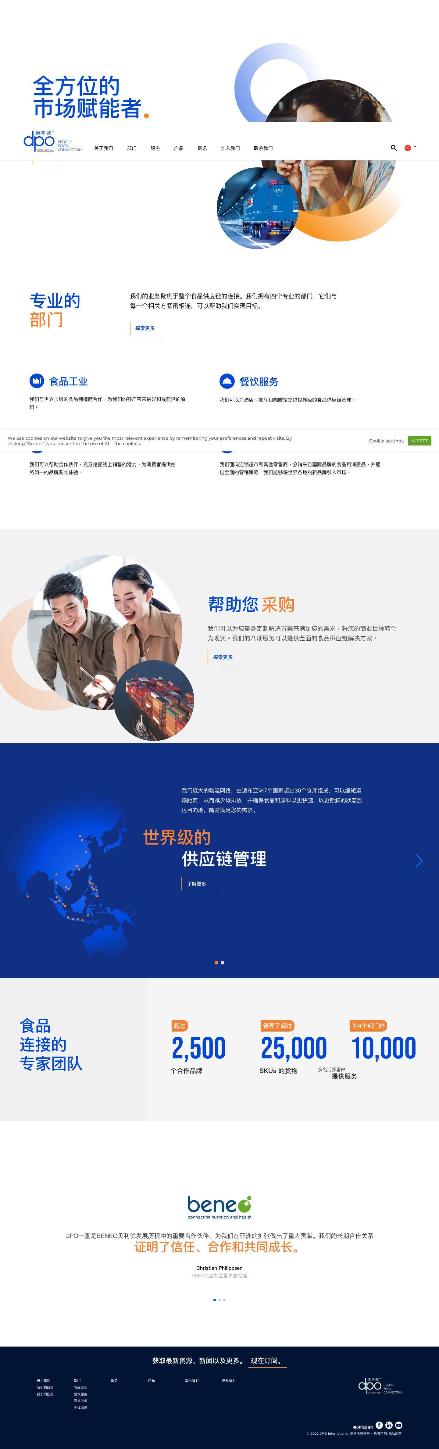 Homepage | DPO International China - Full Screenshot