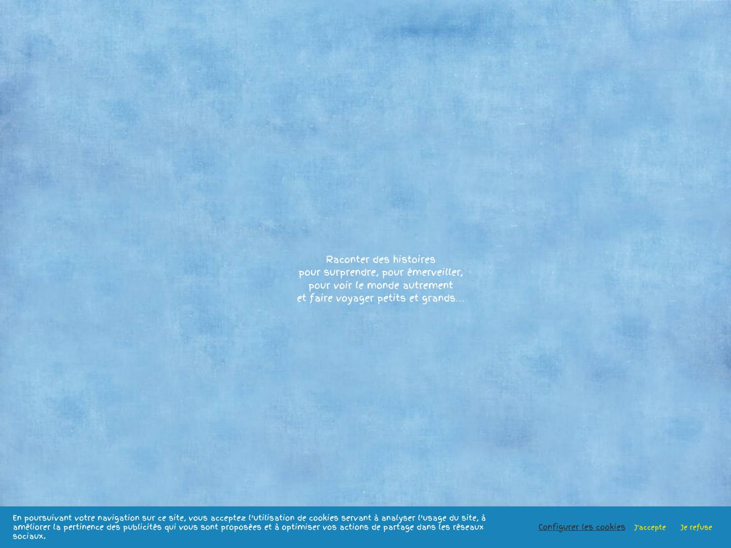 Cie coeurs battants, bienvenue dans notre monde de poésie, d'histoires et de contes - Full Screenshot