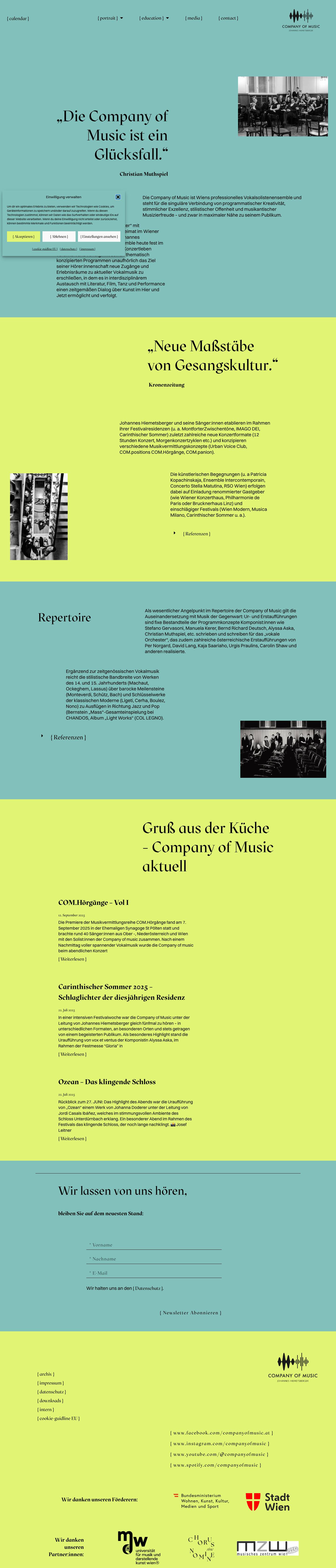 Company of Music - Full Screenshot