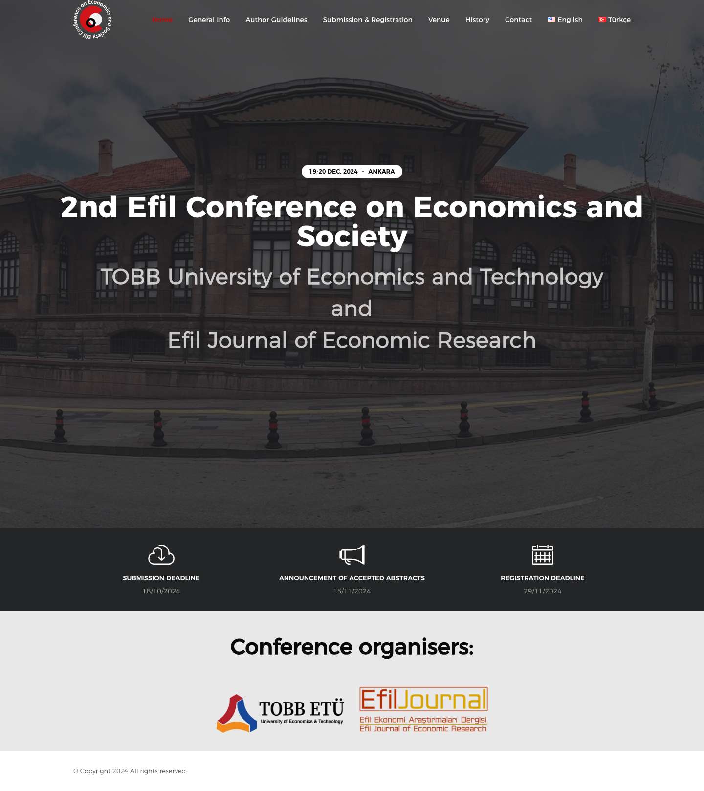 Conference of Economics and Society - Full Screenshot