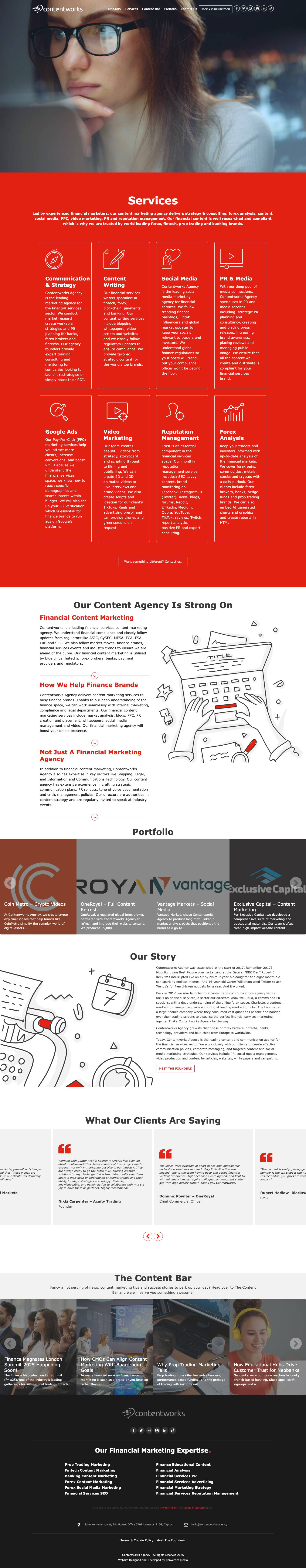 Home - Contentworks - Full Screenshot