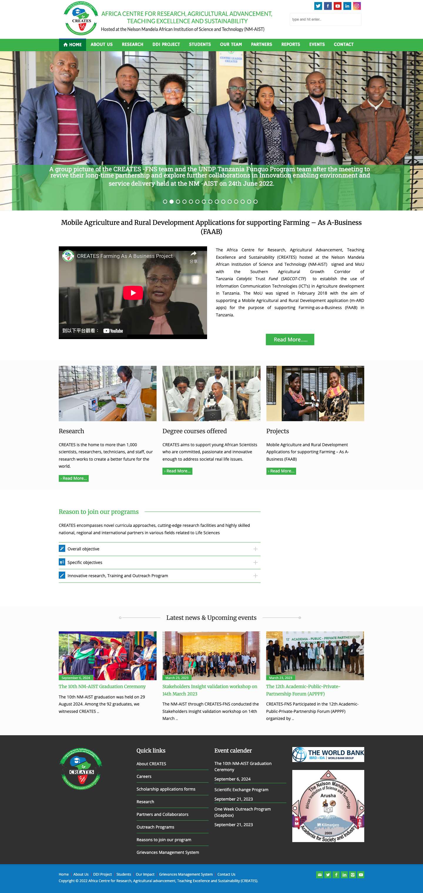 CREATES - Full Screenshot