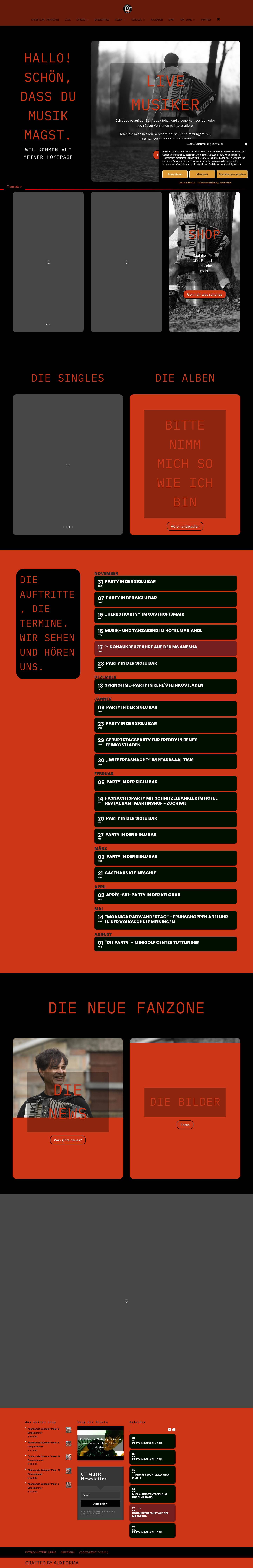 Christian Torchiani - CT-Music - Full Screenshot