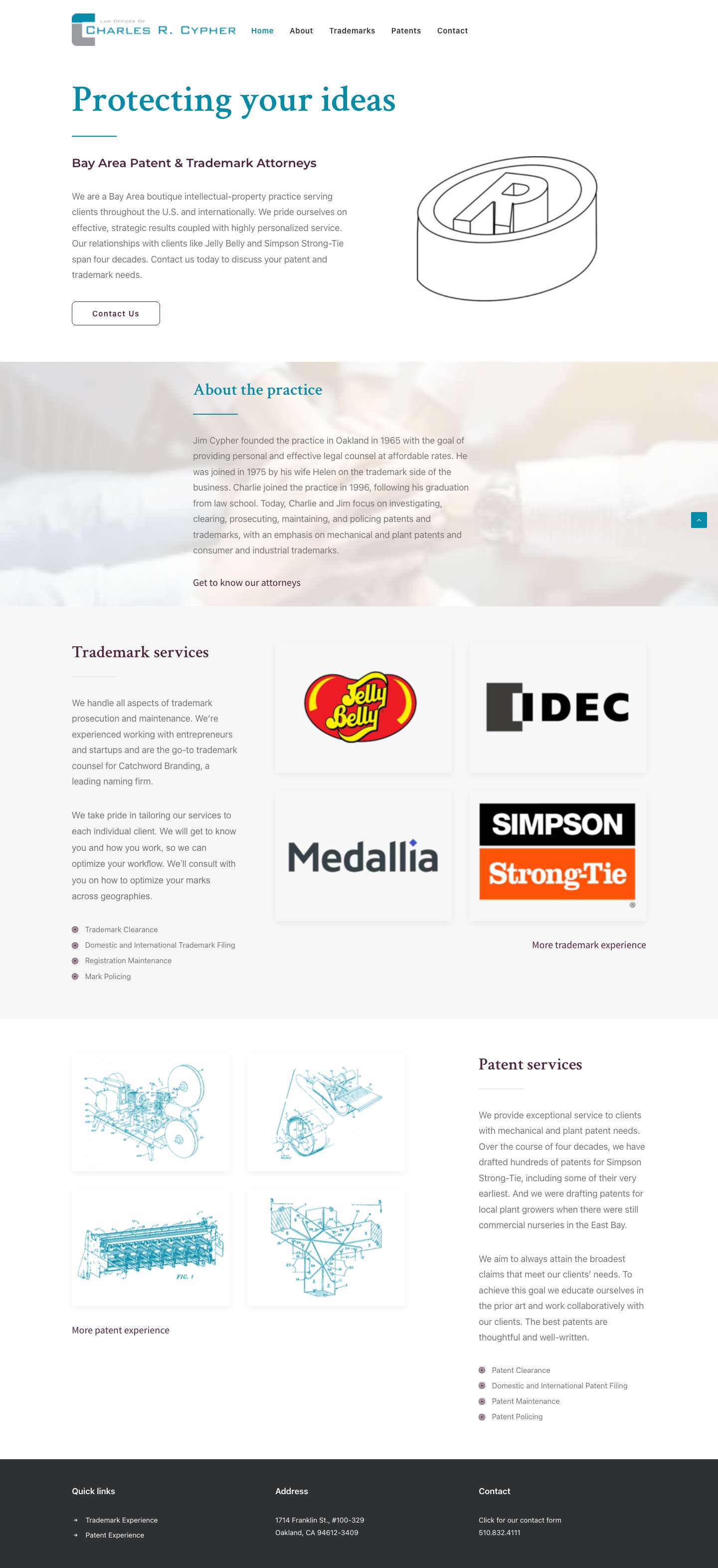 Home | Cypher Law - Full Screenshot