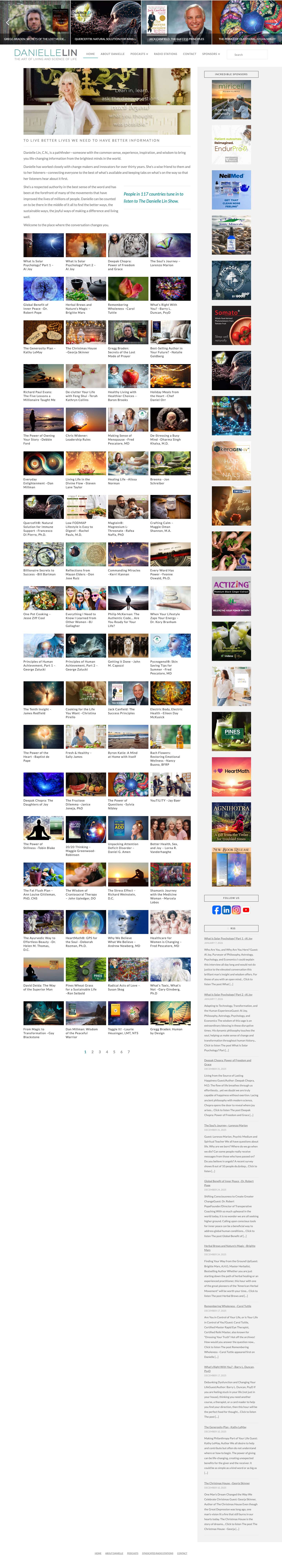 Home - Danielle Lin Show - Full Screenshot