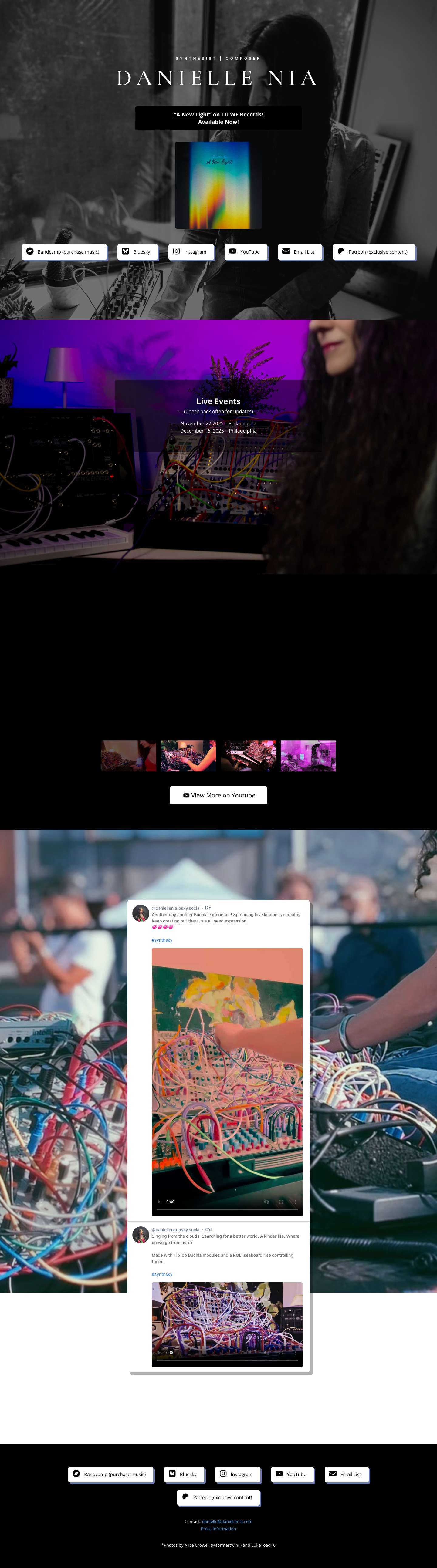 Danielle Nia - Full Screenshot