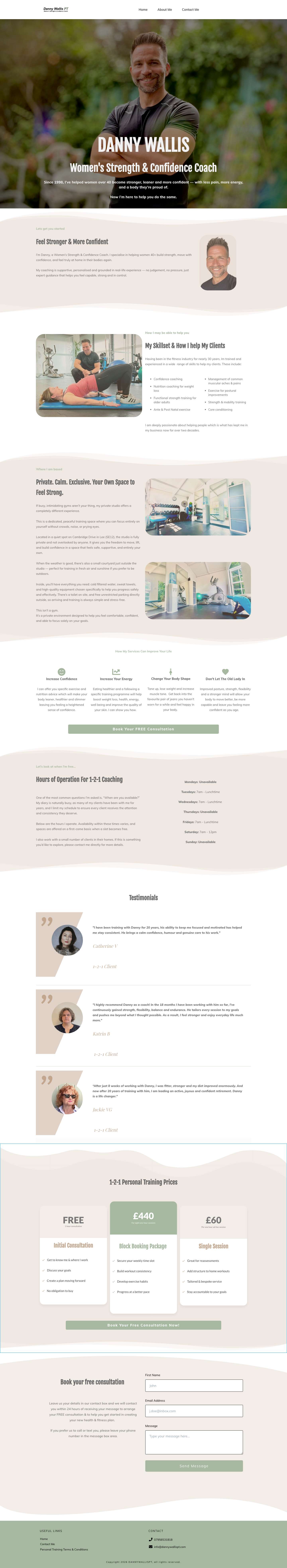 Home - dannywallis - Full Screenshot