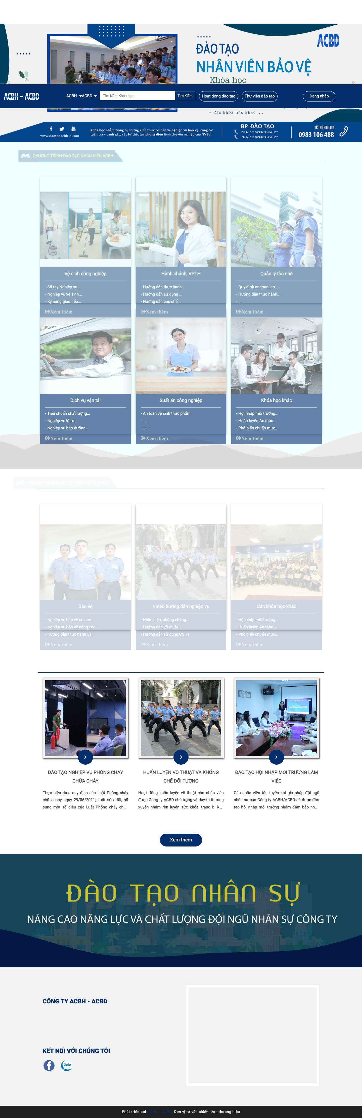 Đào tạo ACBH – ACBD – Nắm bắt cơ hội - Full Screenshot