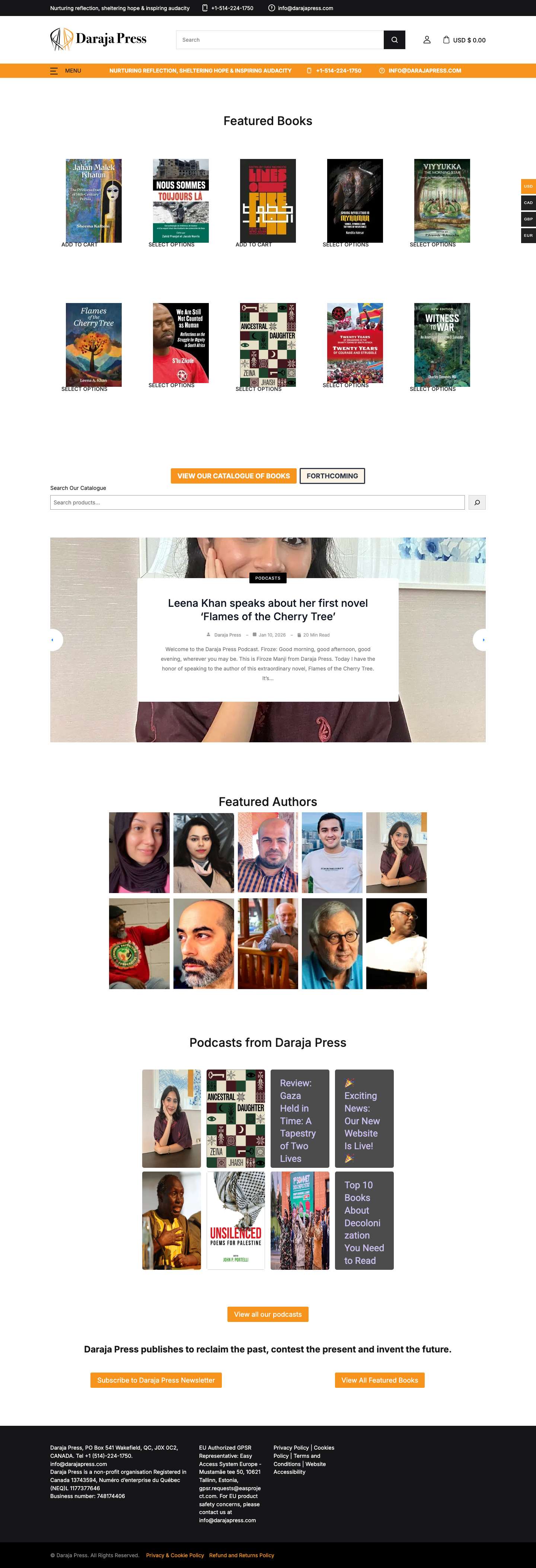 DarajaPress – Nurturing reflection, sheltering hope & inspiring audacity - Full Screenshot