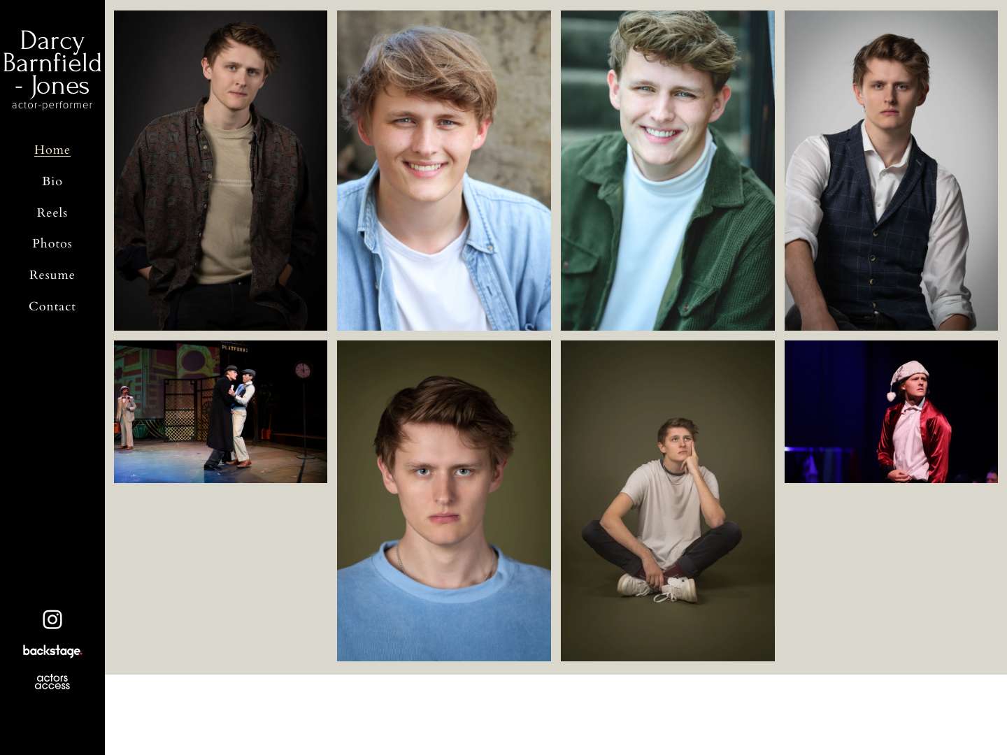 Darcy Barnfield-Jones | Actor|Performer — Atlanta - Full Screenshot