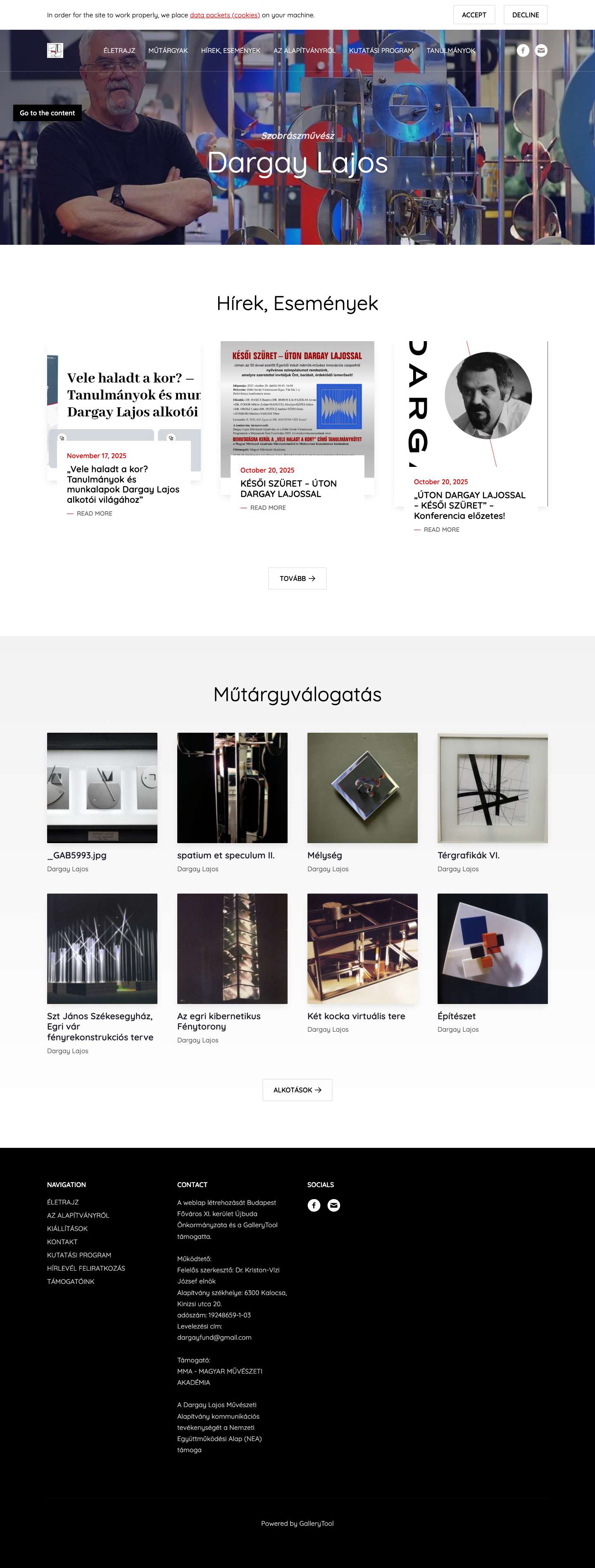 Home - dargaylajos - Full Screenshot