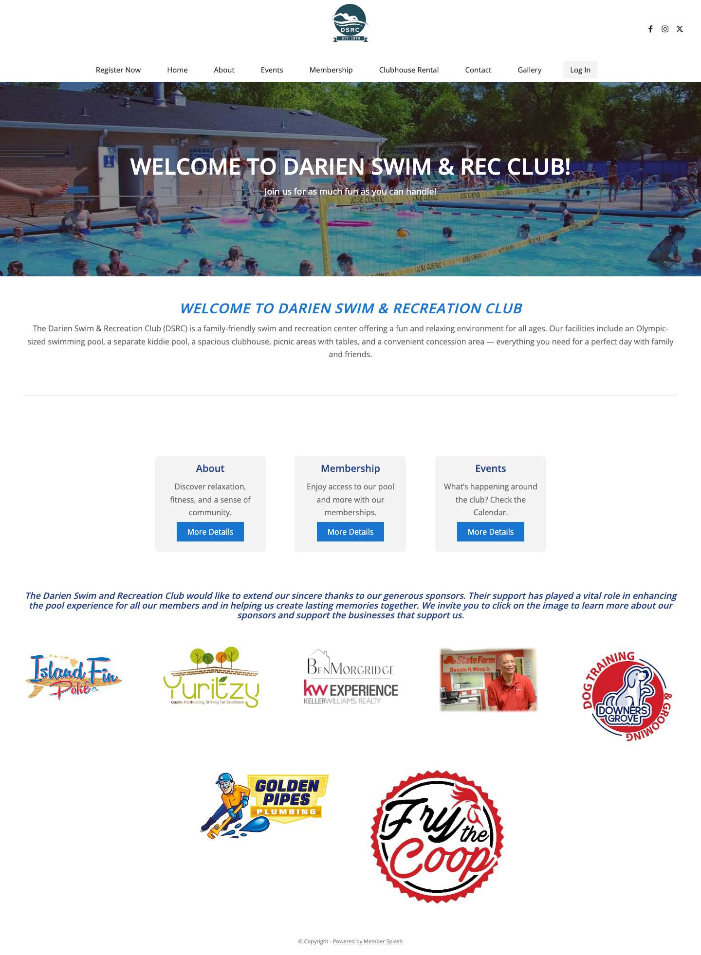 Darien Swim And Recreation Club – The tan will fade, but the memories will live for ever!Click to open the search input fieldScroll to top - Full Screenshot