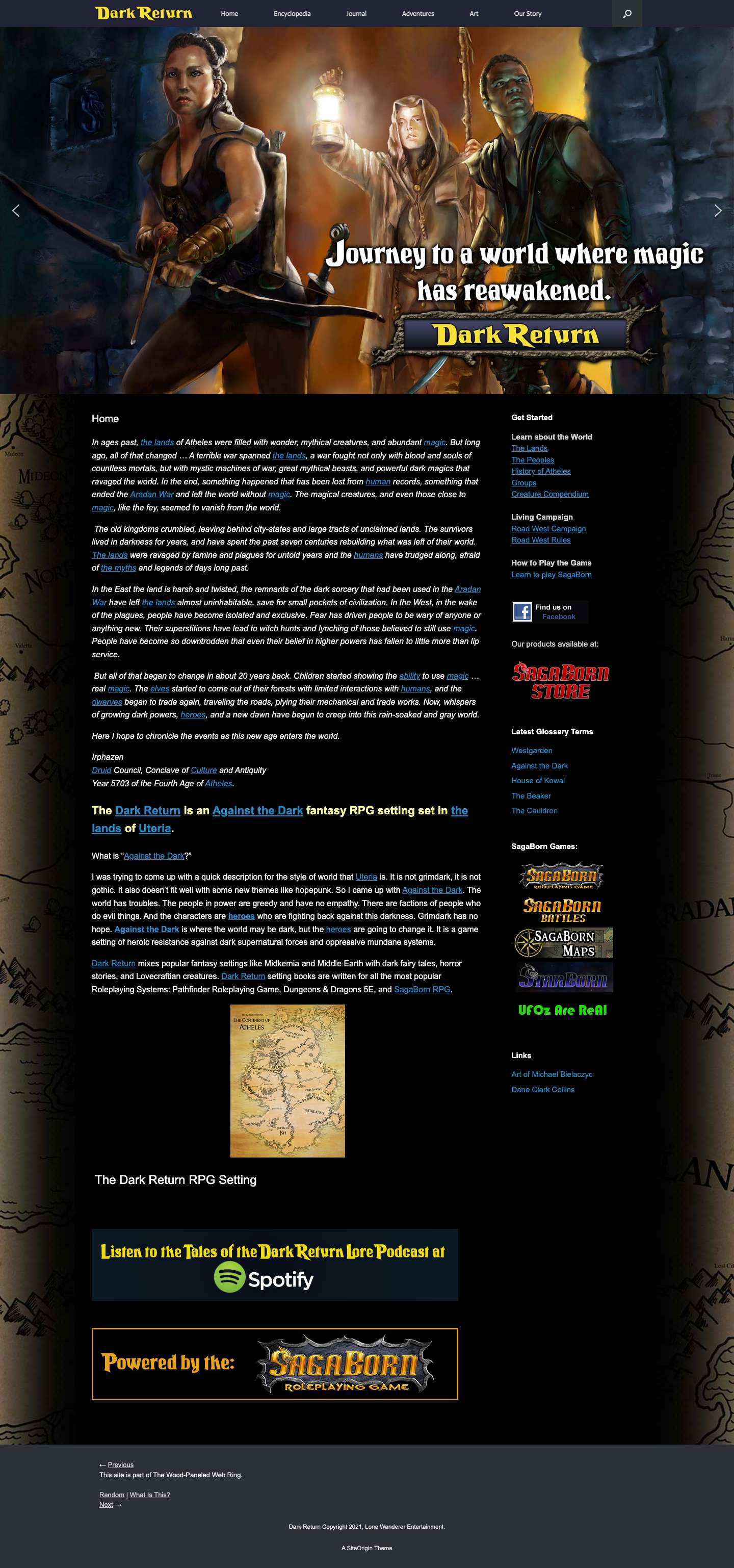 The Dark Return - Full Screenshot