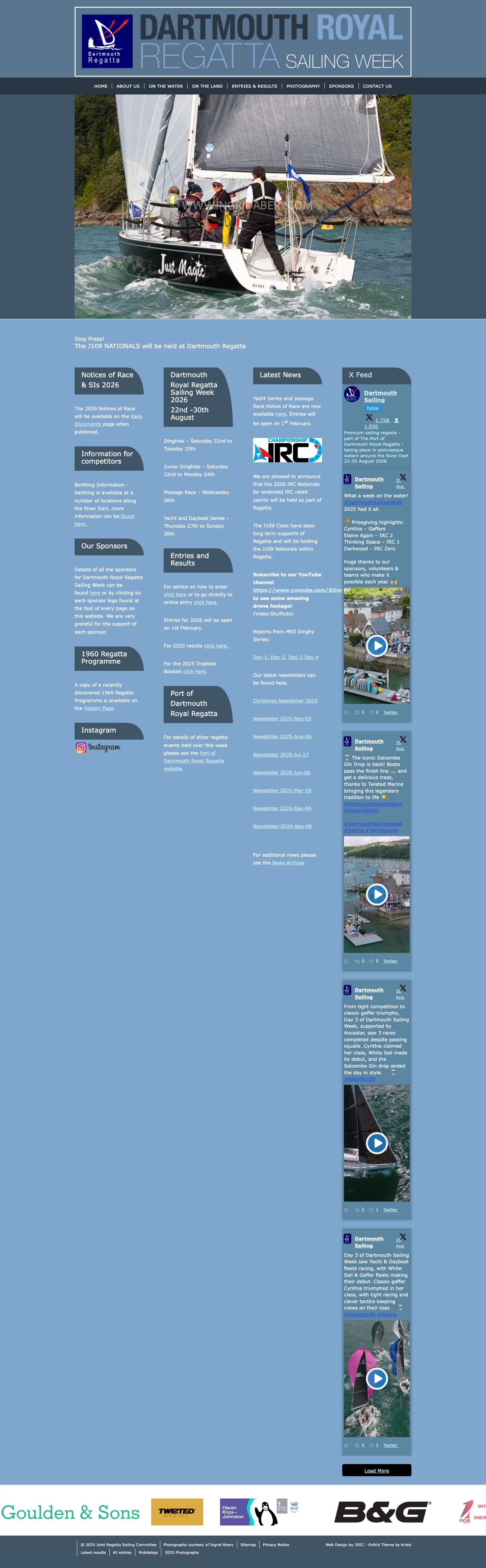 Dartmouth Regatta Sailing Week 2025 – The friendly regatta! - Full Screenshot