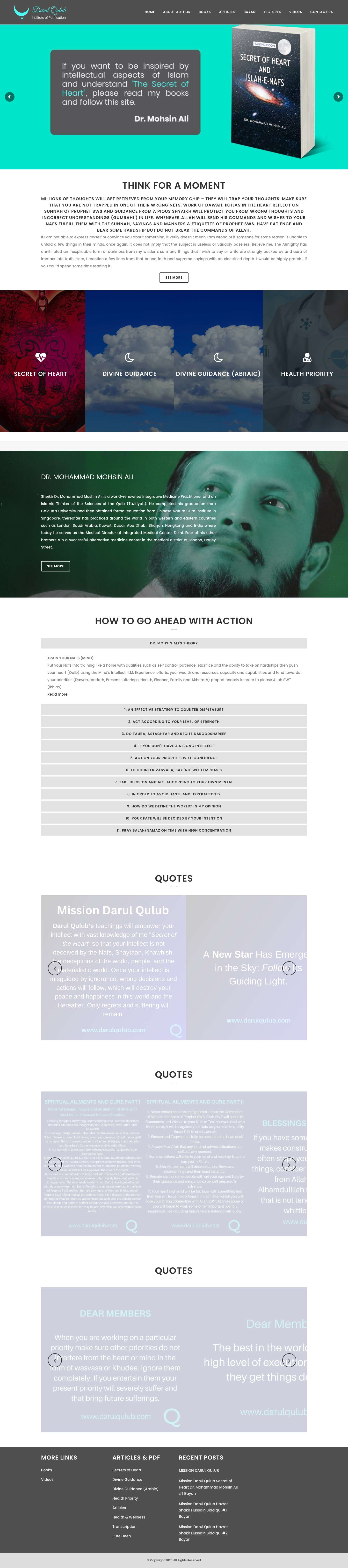 Darulqulub | Secrets of Heart | Wisdom of Life - Full Screenshot