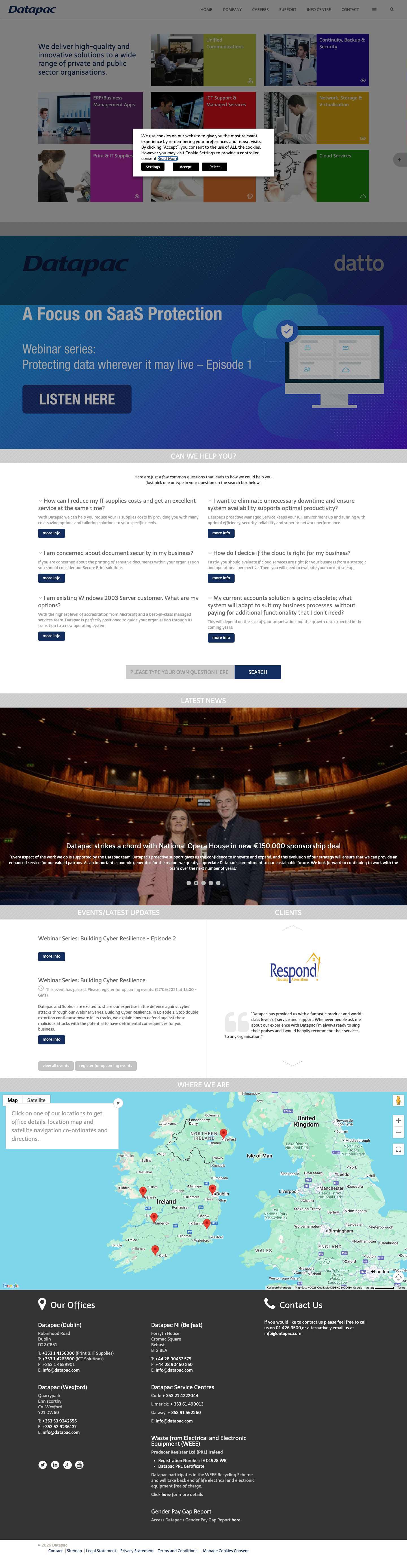 Datapac - Making Life Easier - Full Screenshot