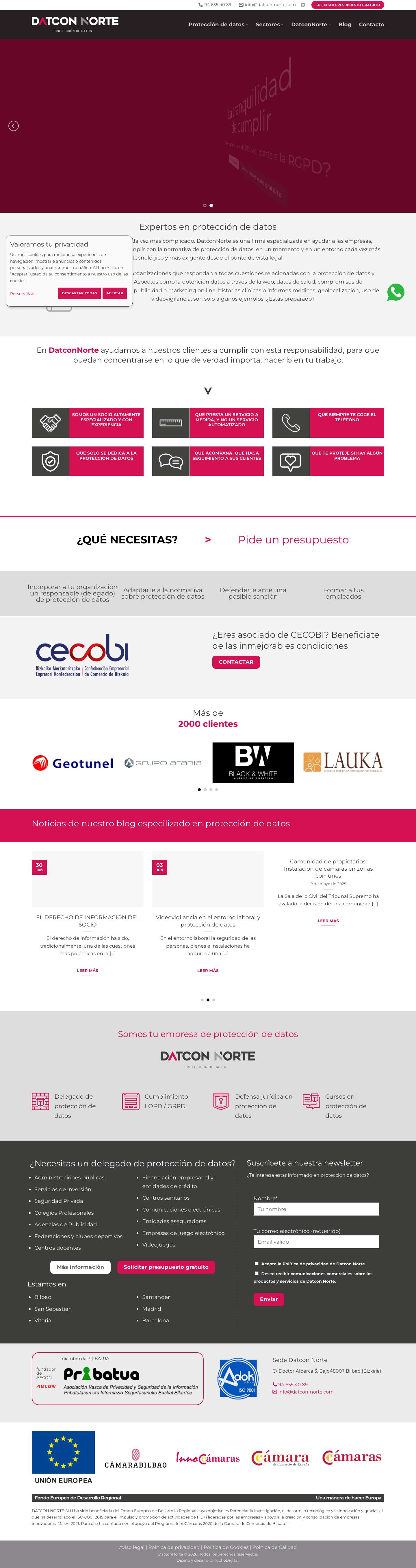 Datcon Norte ▷ Expertos la protección de datos37-Firewall4-Login42-Padlock44-Chat log Protection - Full Screenshot