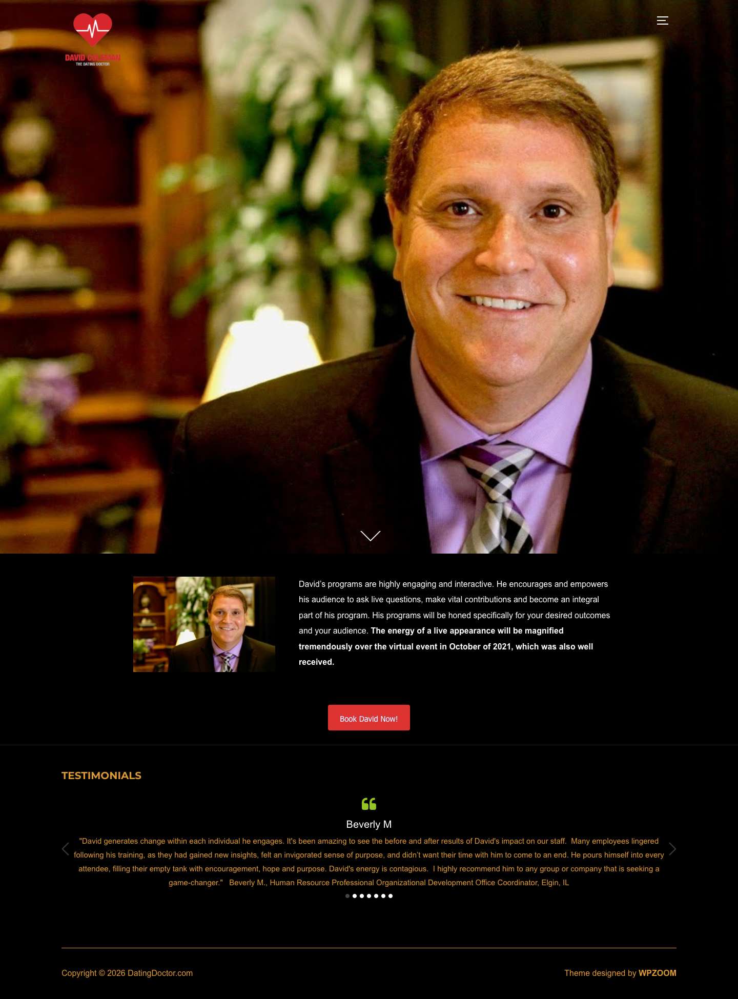 DatingDoctor.com – The Dr is IN. - Full Screenshot