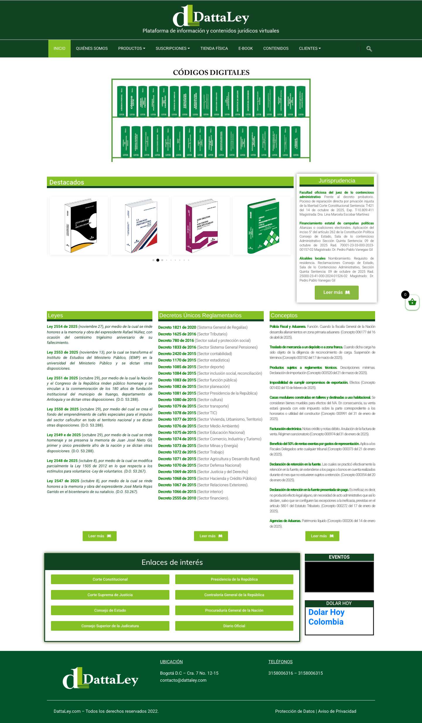 inicio - Dattley - Full Screenshot