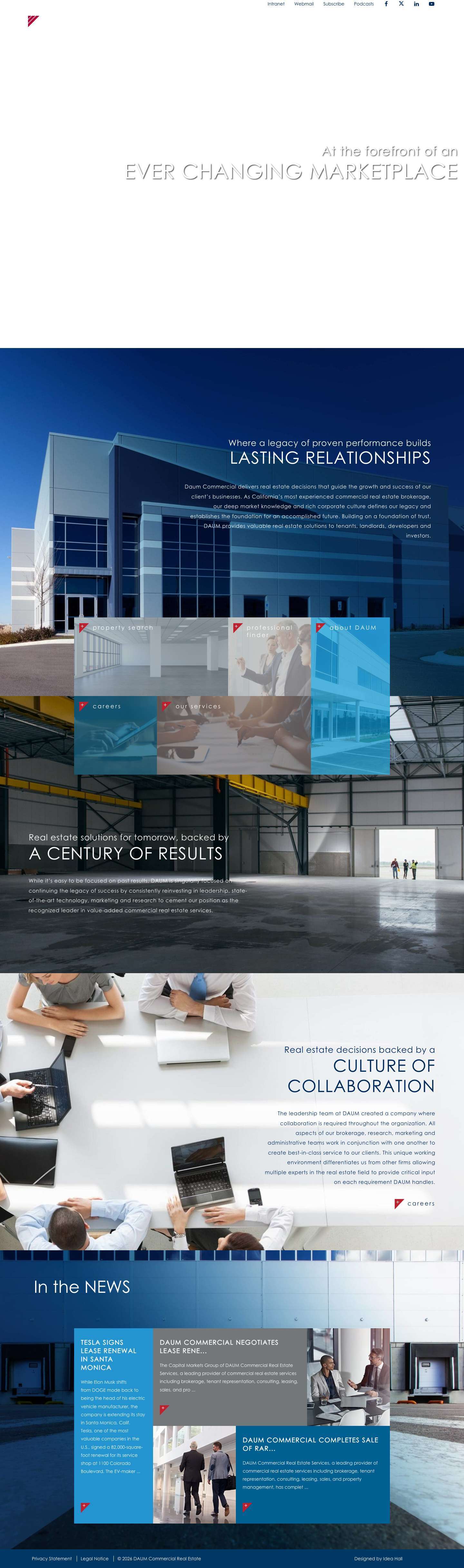 Daum Commercial - Full Screenshot