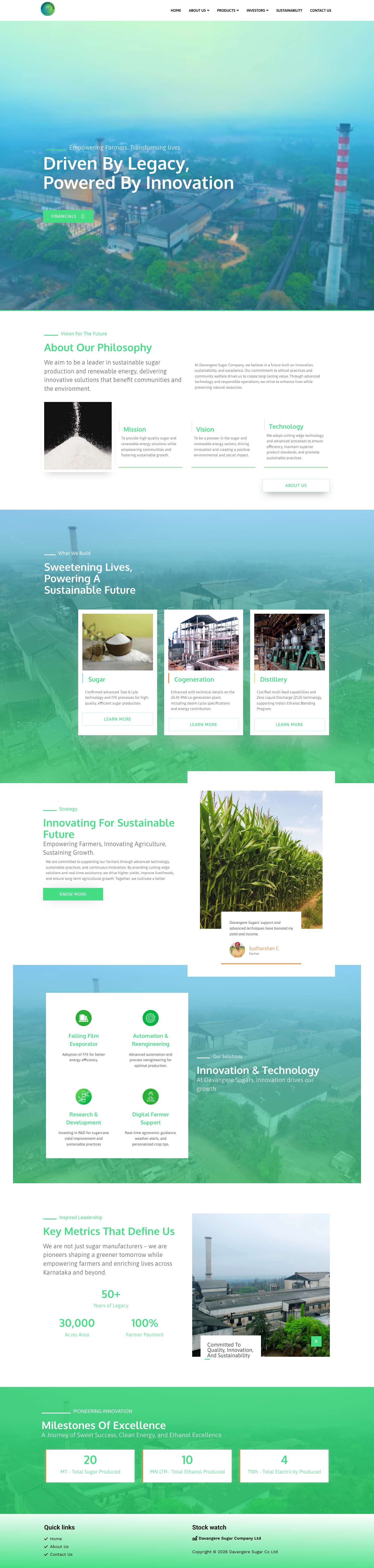 Davangere Sugar - Full Screenshot