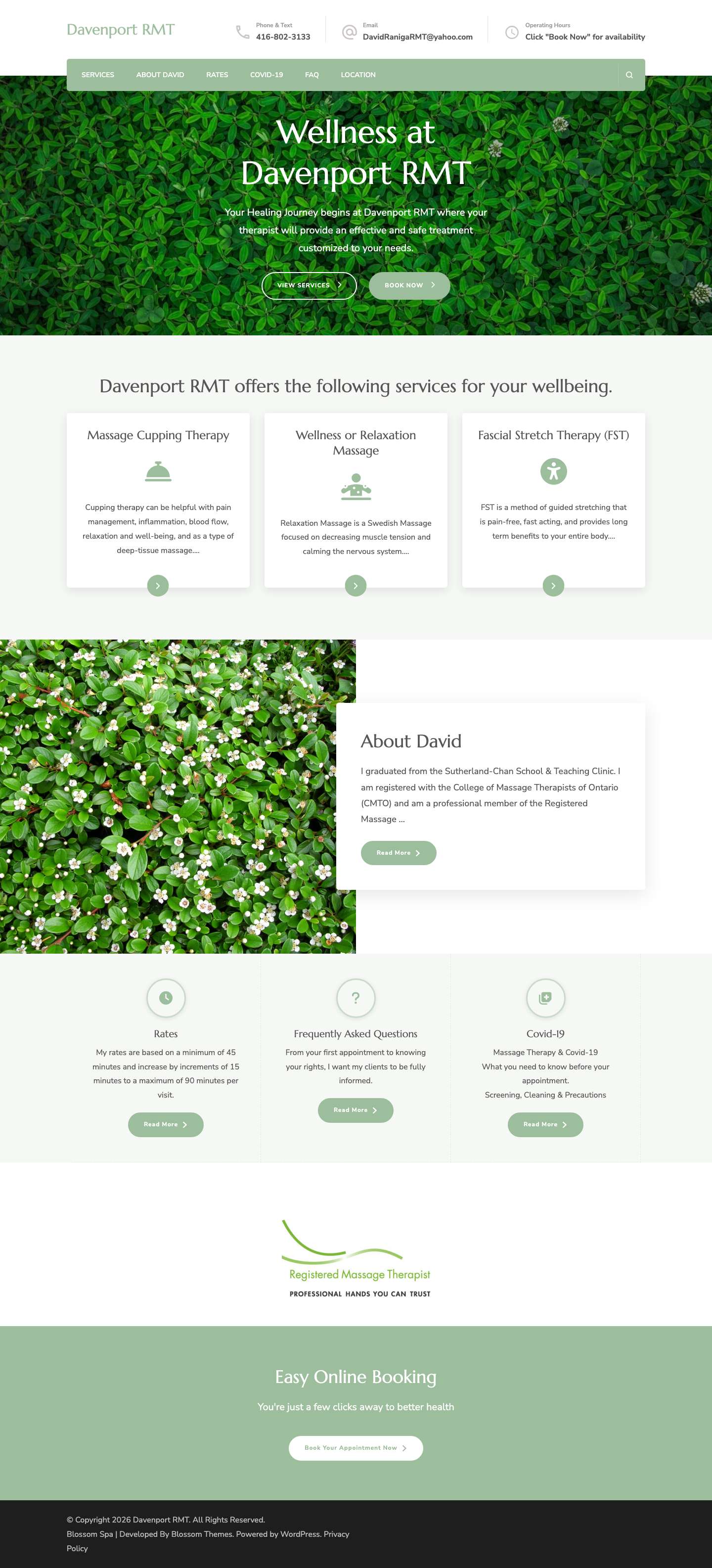 Davenport RMT - Full Screenshot