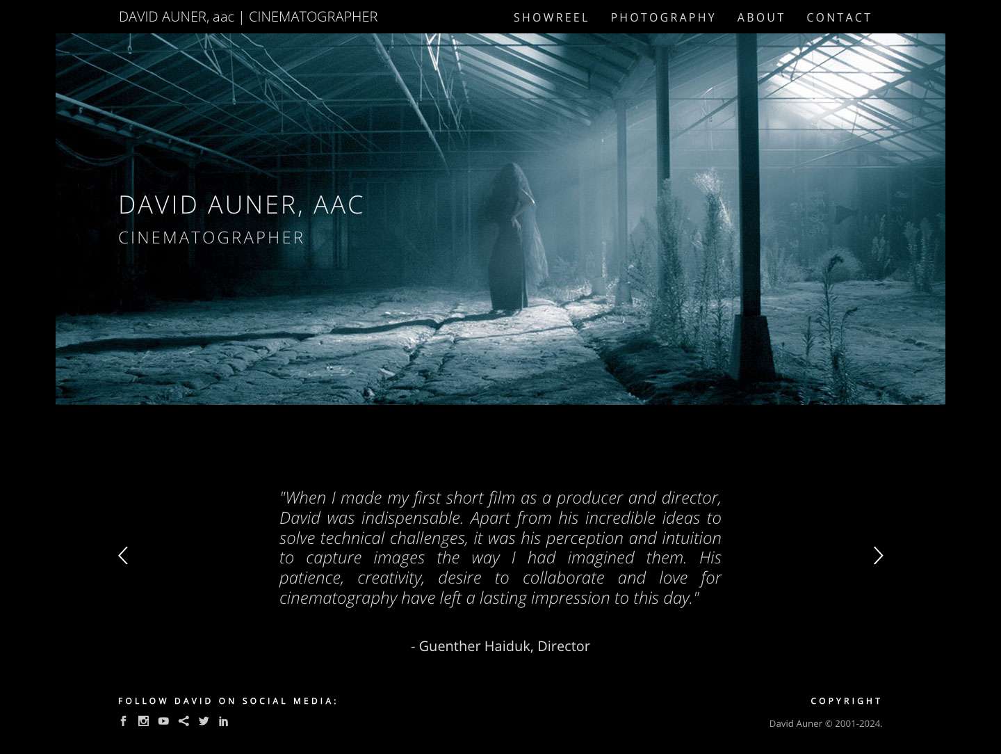 David Auner, aac - Full Screenshot