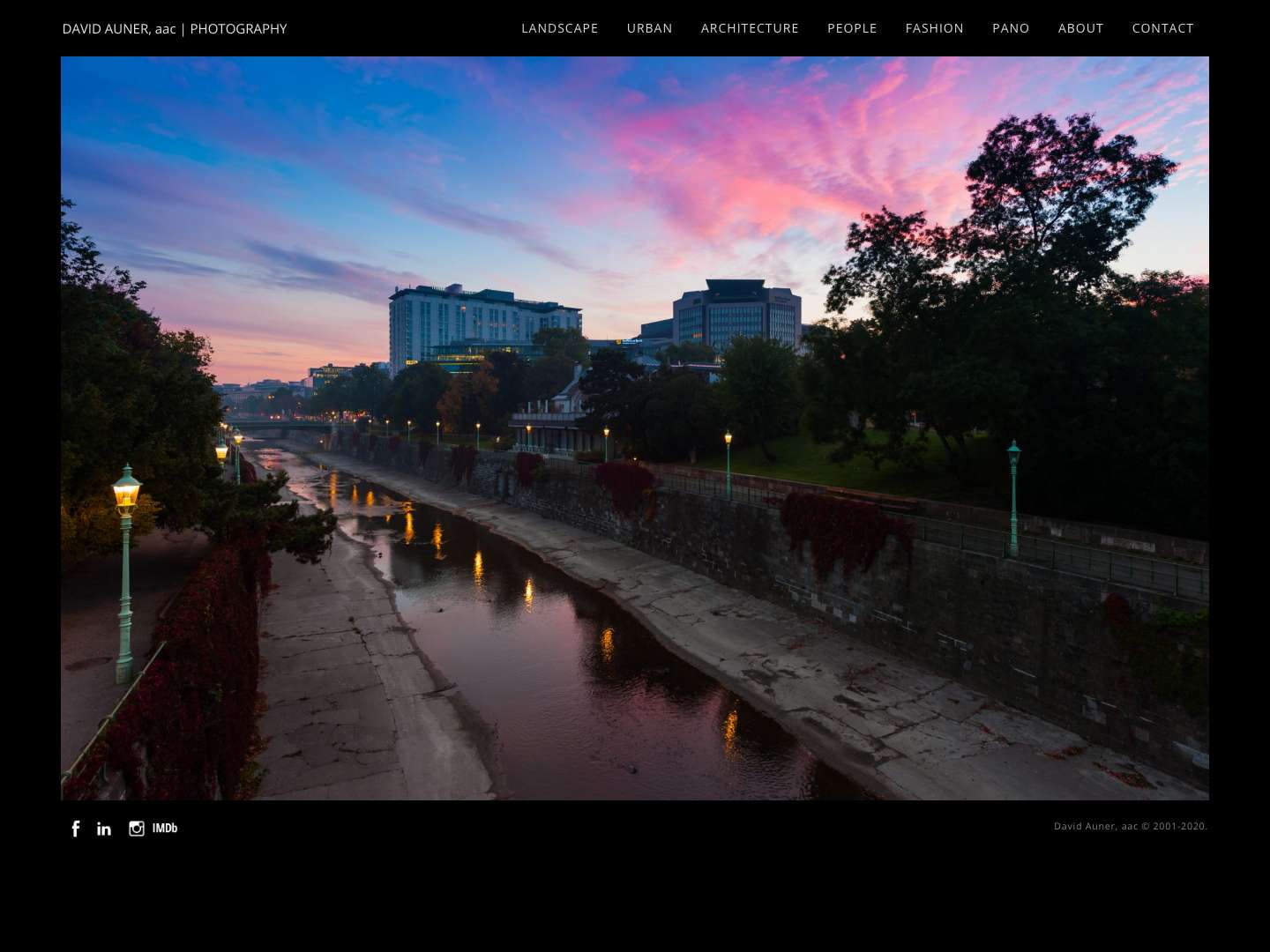 Home – David Auner | Photography - Full Screenshot