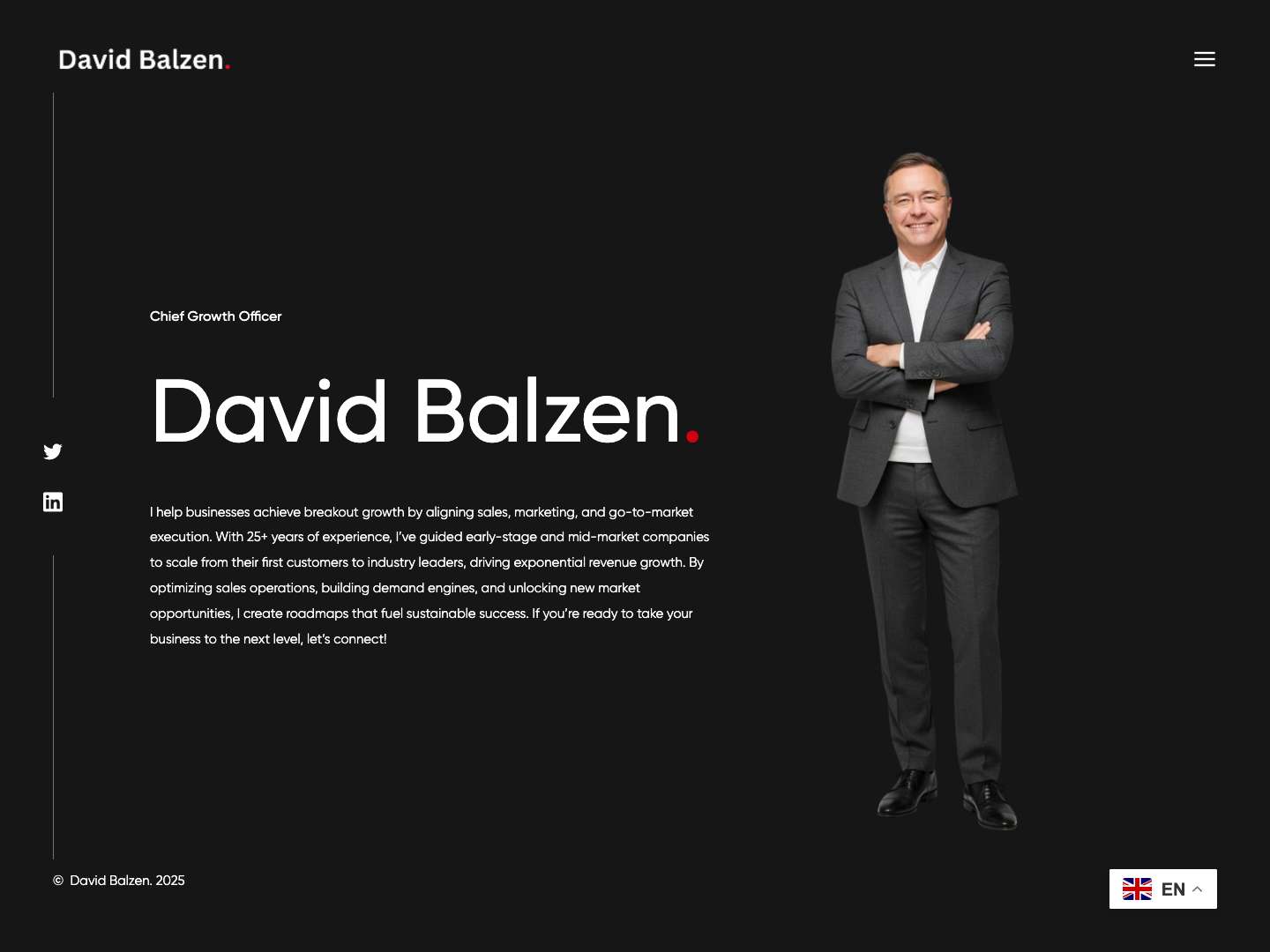 Chief Growth Officer - David Balzen - Full Screenshot
