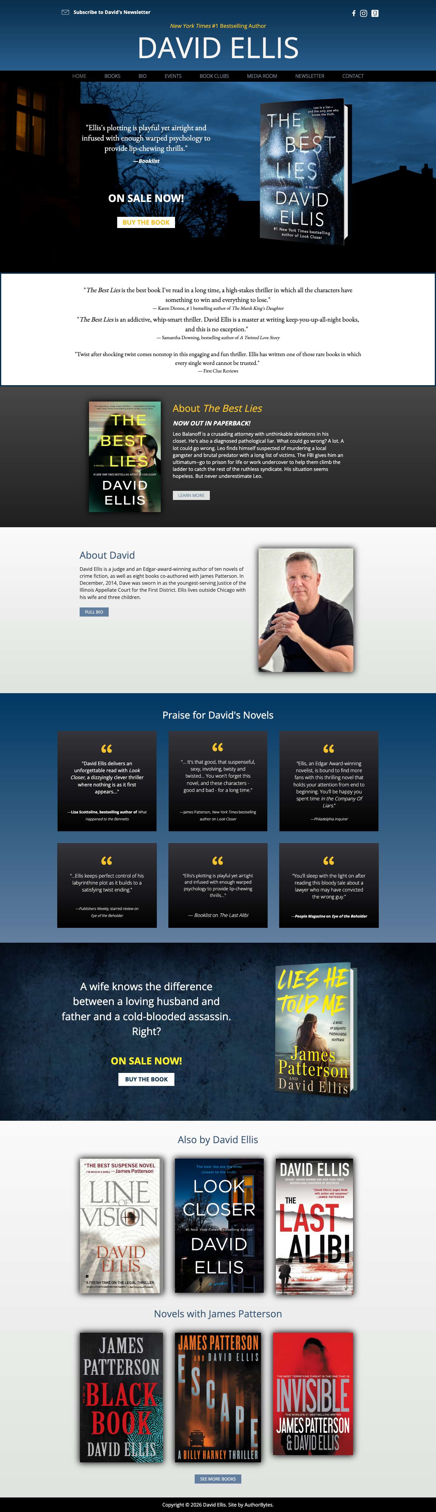 Home | David Ellis - Full Screenshot