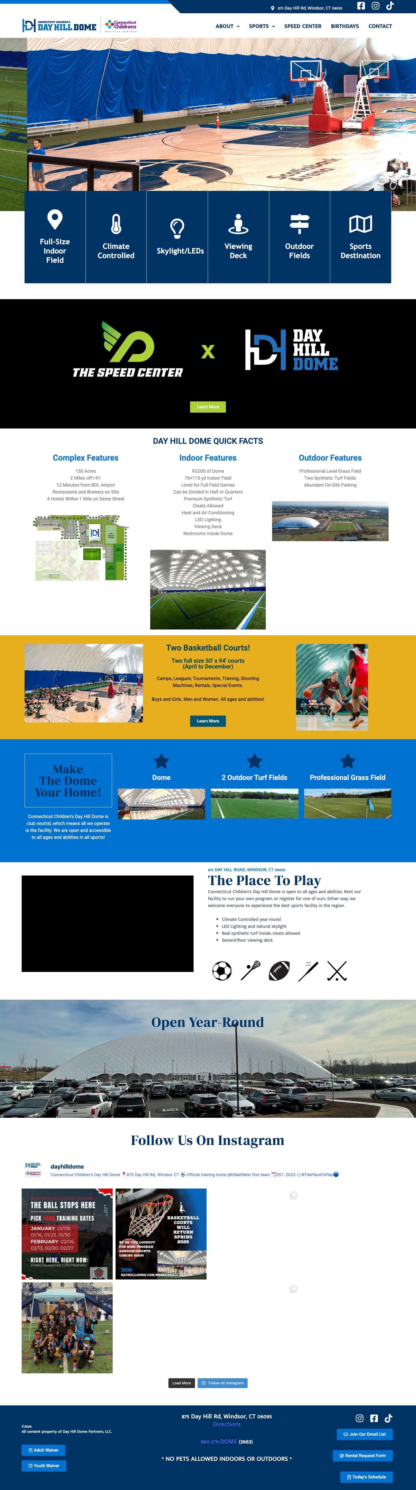 Connecticut Children's Day Hill Dome – The Place To Play - Full Screenshot