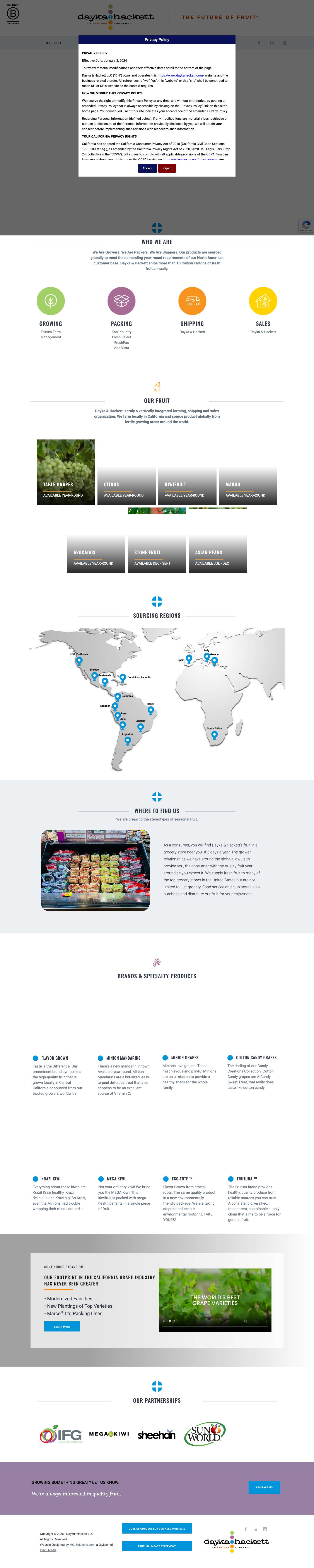 Dayka Hackett - Full Screenshot