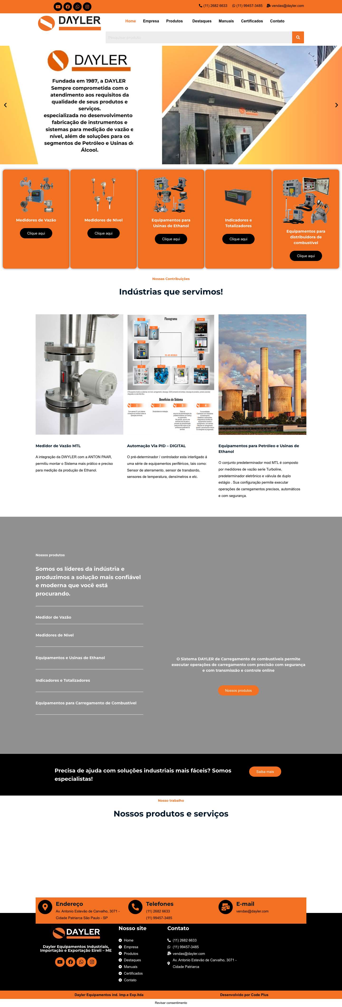 Home - Dayler - Full Screenshot