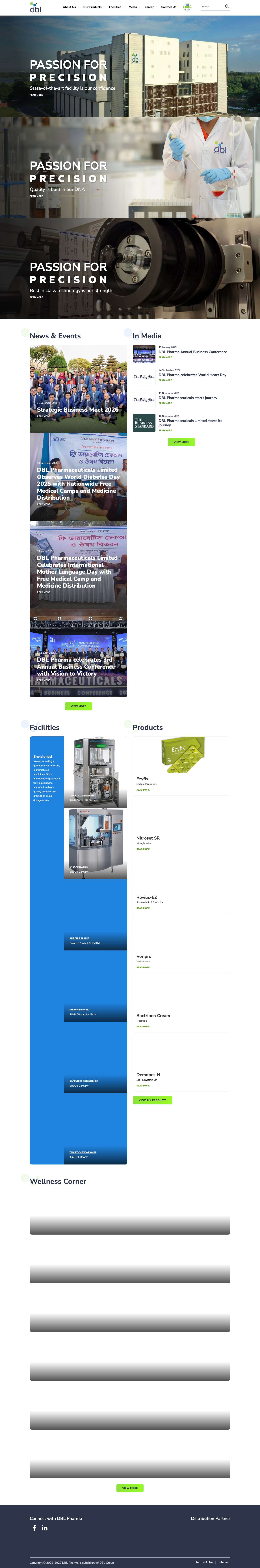 dbl pharma – dbl pharma - Full Screenshot