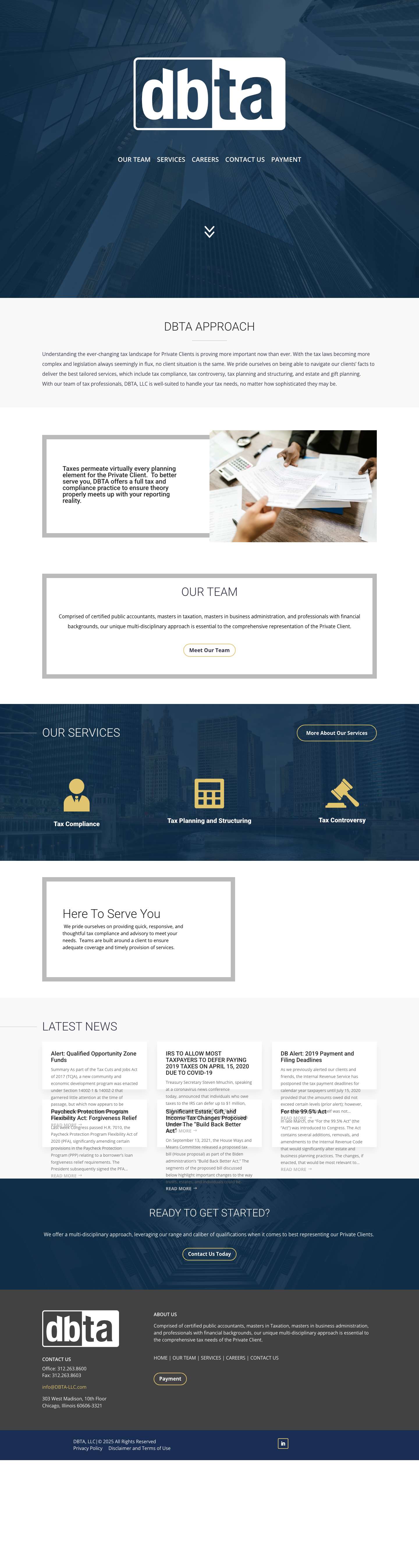 Duggan Bertsch, LLC | Chicago Attorneys & Counselors at Law - Full Screenshot