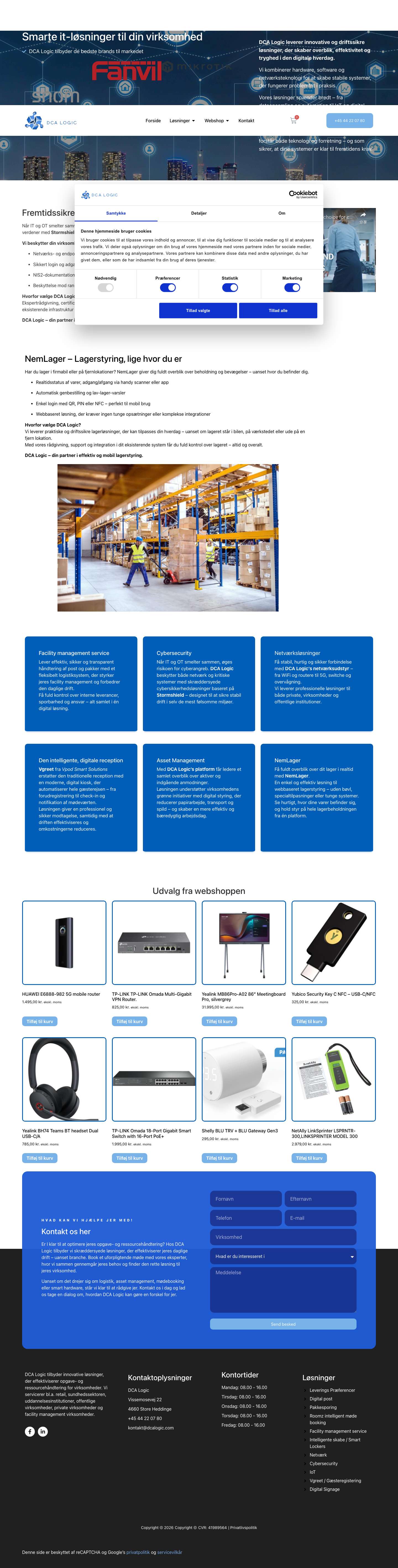 DCA Logic - Full Screenshot