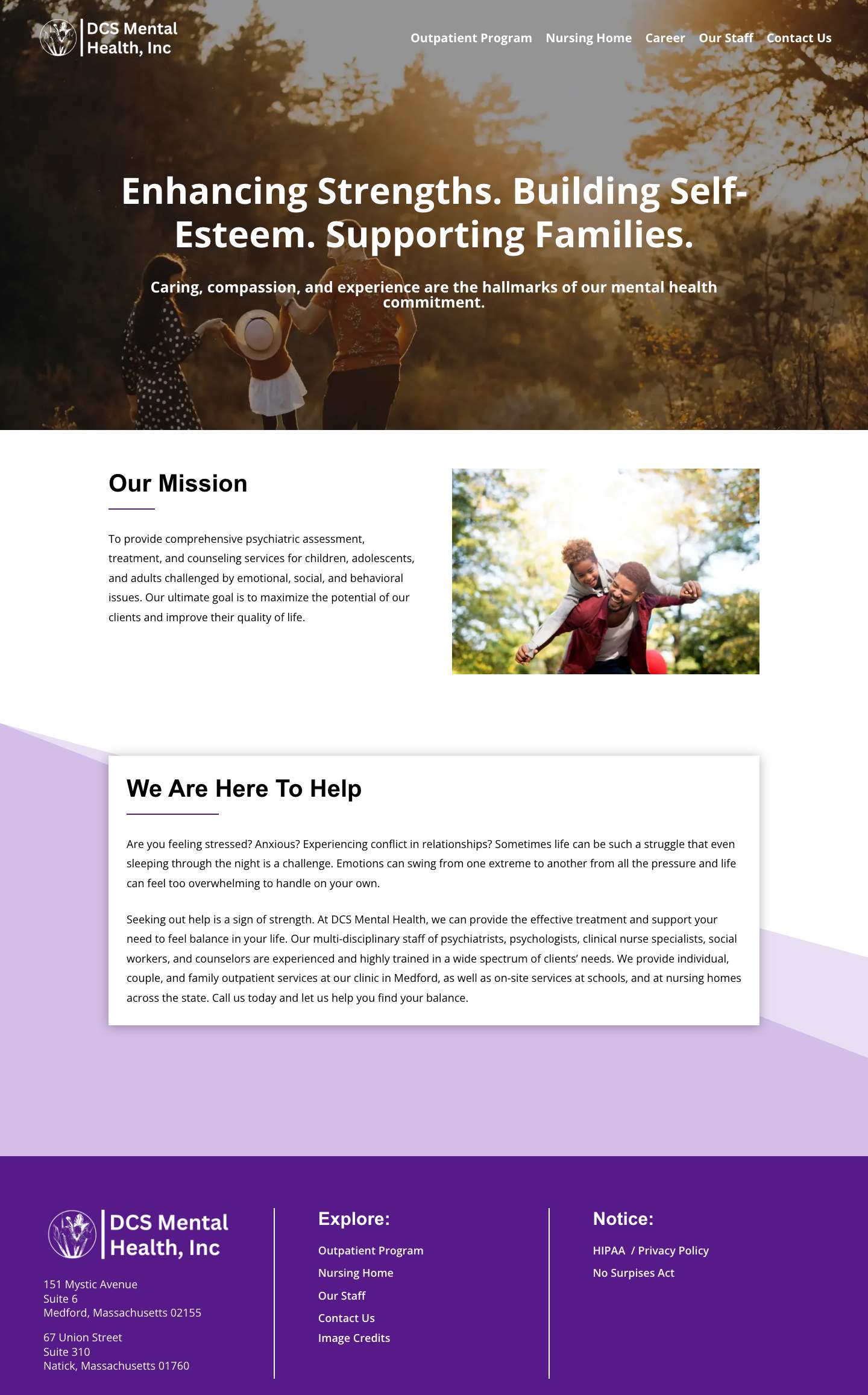 DCS Mental Health - Full Screenshot