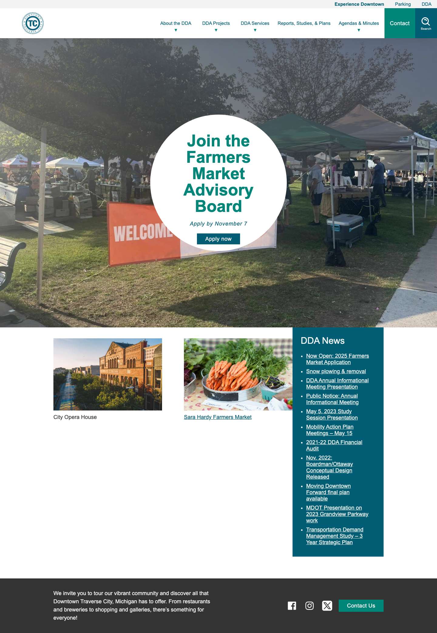 About the DDA - DDA - Full Screenshot