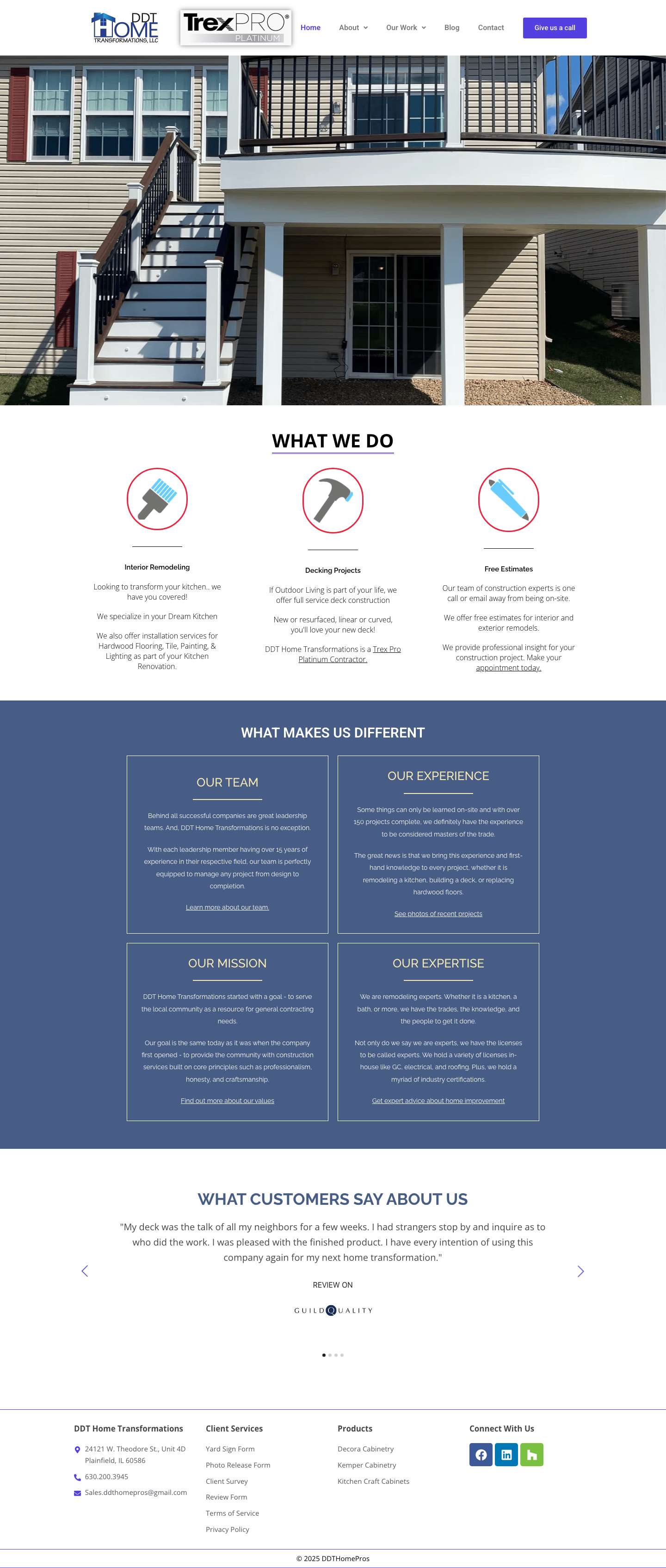 DDT Home Pros - Full Screenshot