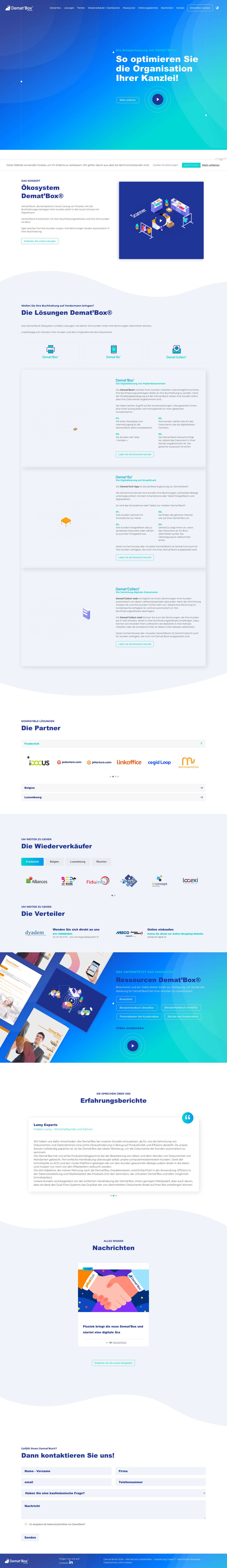 Demat'Box by Plustek - Optimieren Sie die Organisation Ihres Büros - Full Screenshot