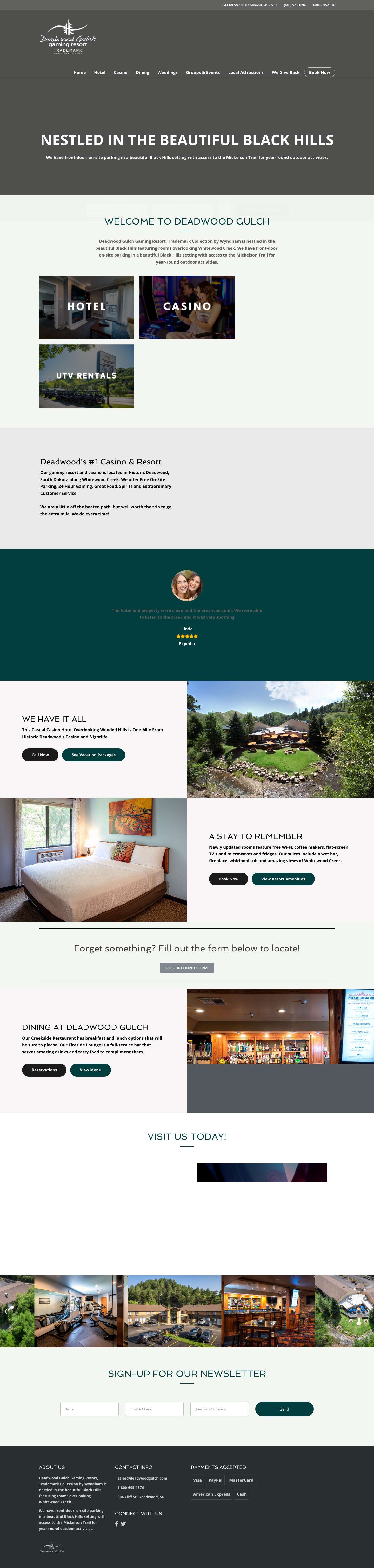 Home - Search - Deadwood Gulch - Full Screenshot