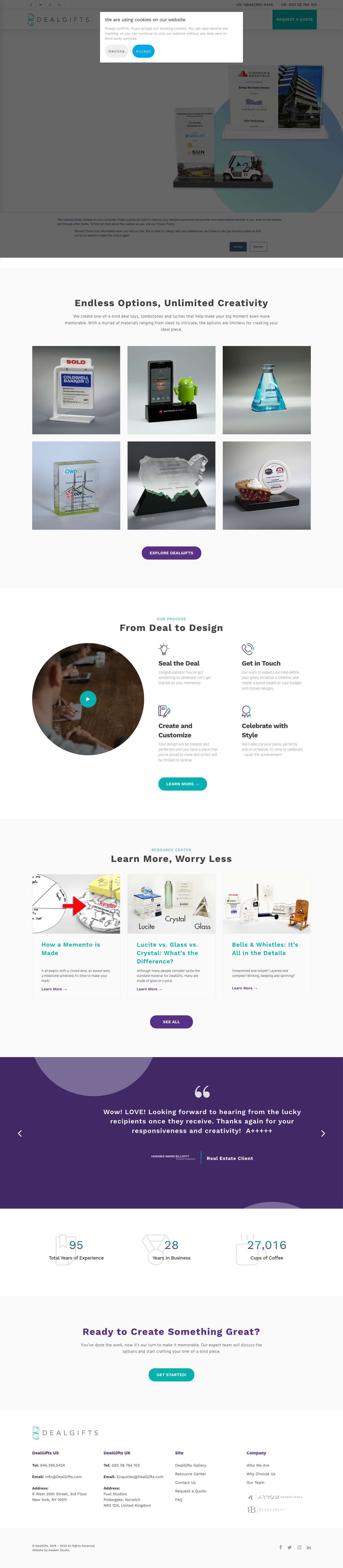 Home - DealGifts - Full Screenshot