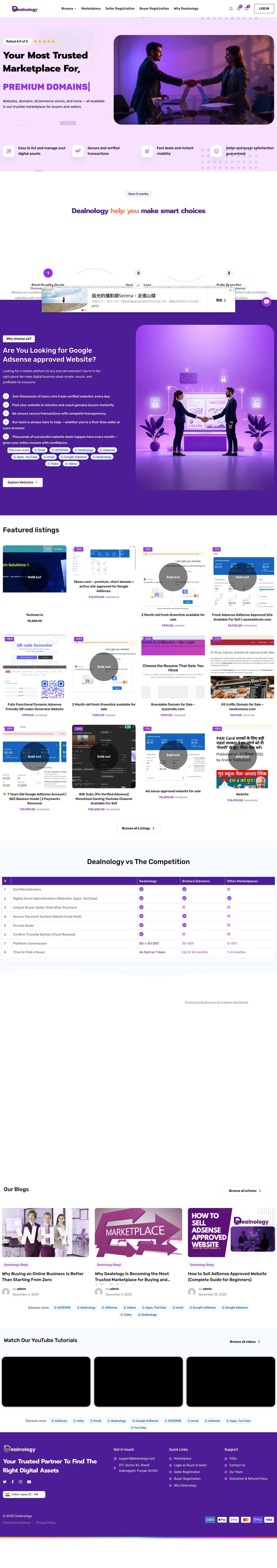 Home - Dealnology - Full Screenshot