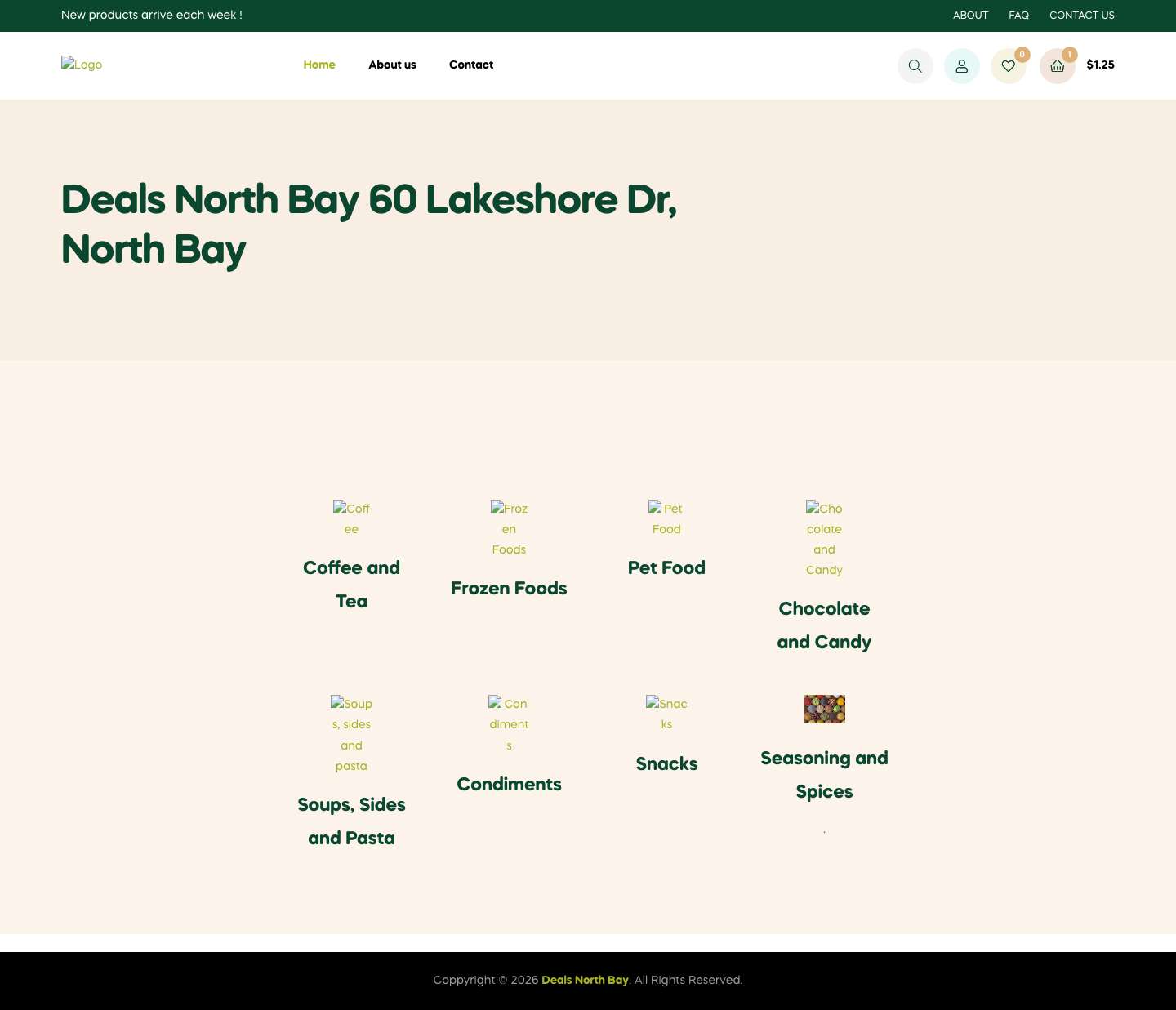 Deals North Bay 60 Lakeshore Dr, North Bay - Deals North Bay - Full Screenshot
