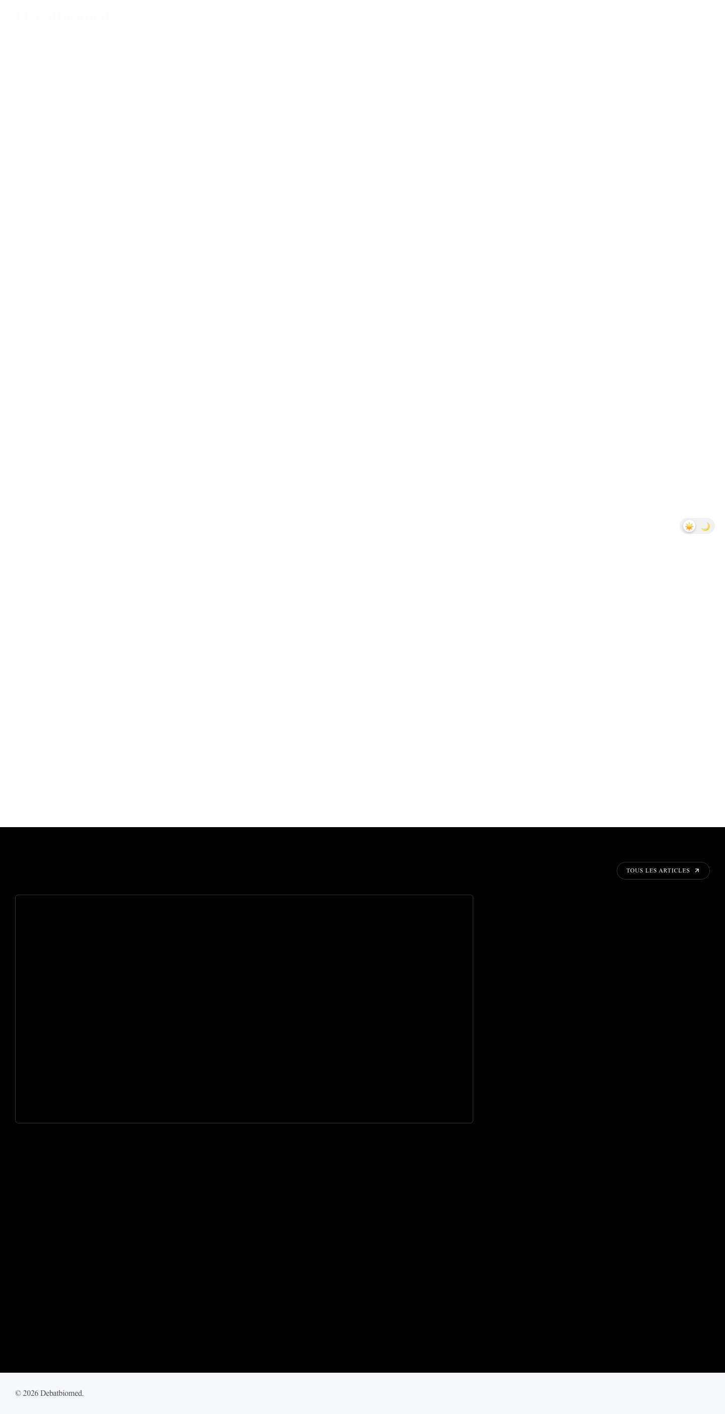 Accueil - Debatbiomed - Full Screenshot