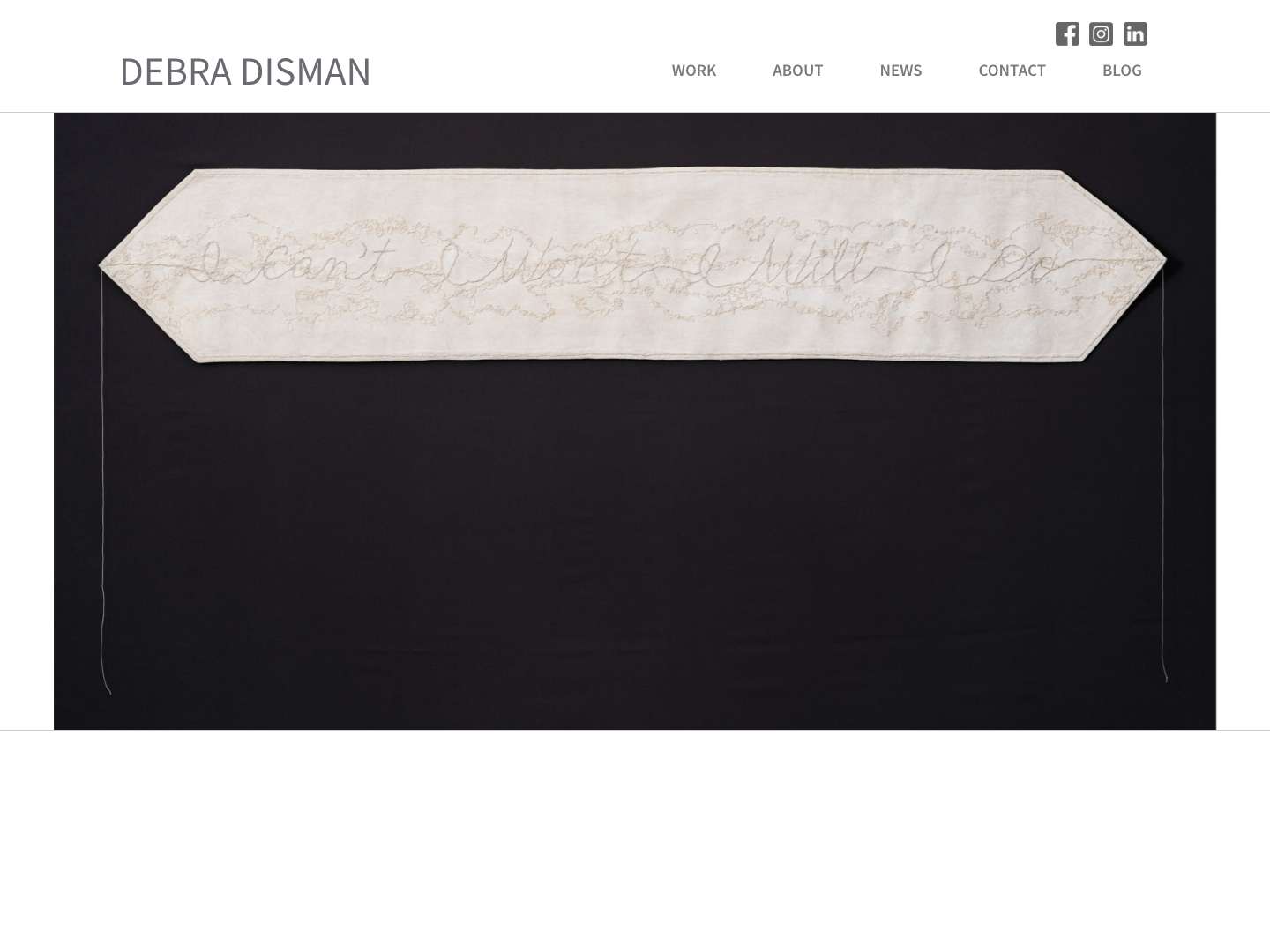 Debra Disman – Artist - Full Screenshot