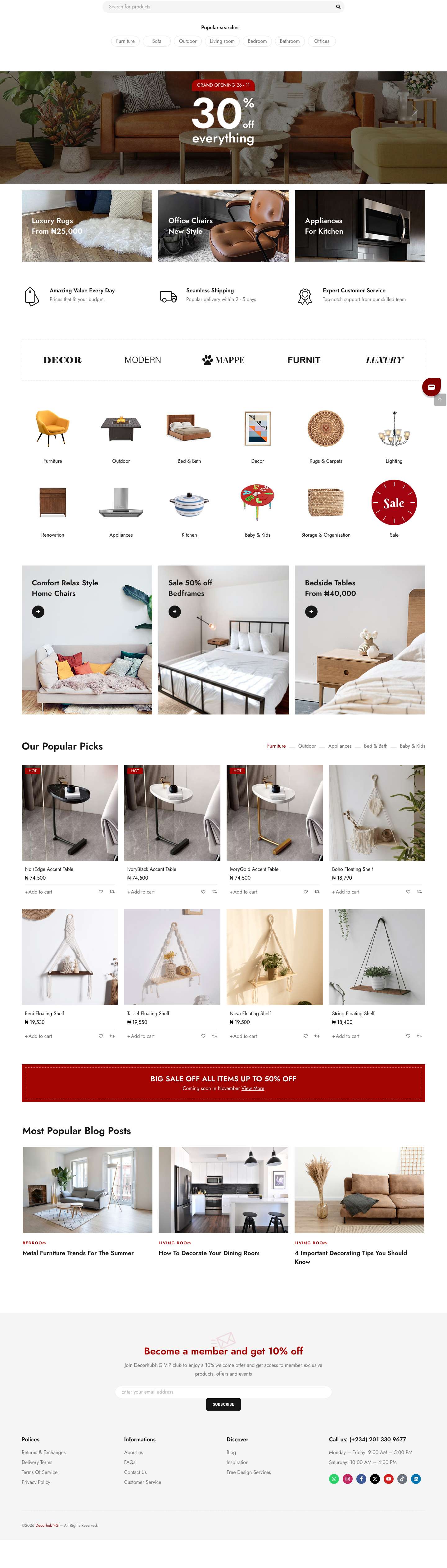 Decorhub - Full Screenshot