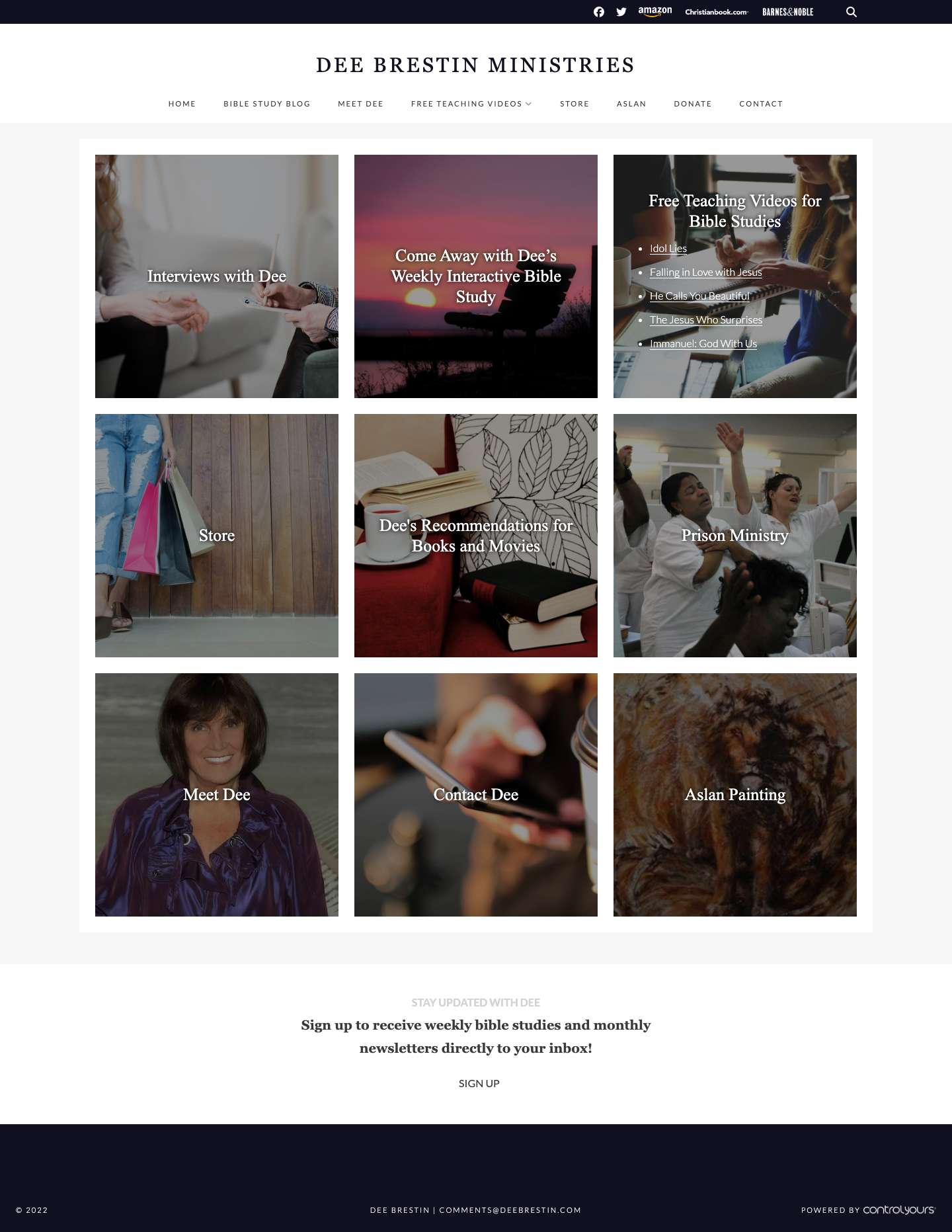 Dee Brestin Ministries - Full Screenshot